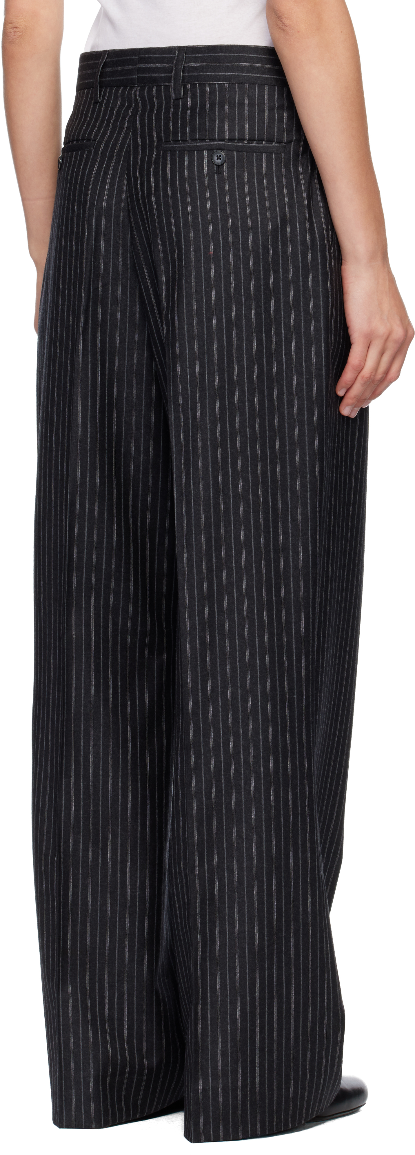 Mfpen Black Primary Trousers In Black