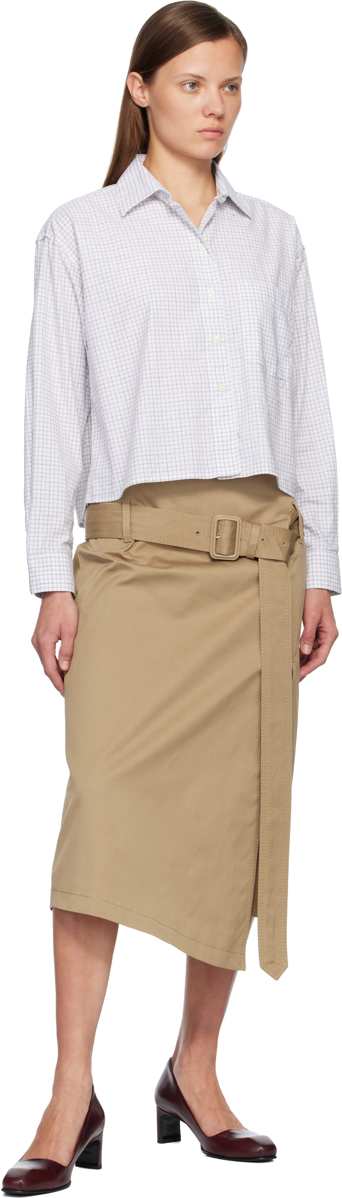 Mfpen White New Format Shirt In Blue