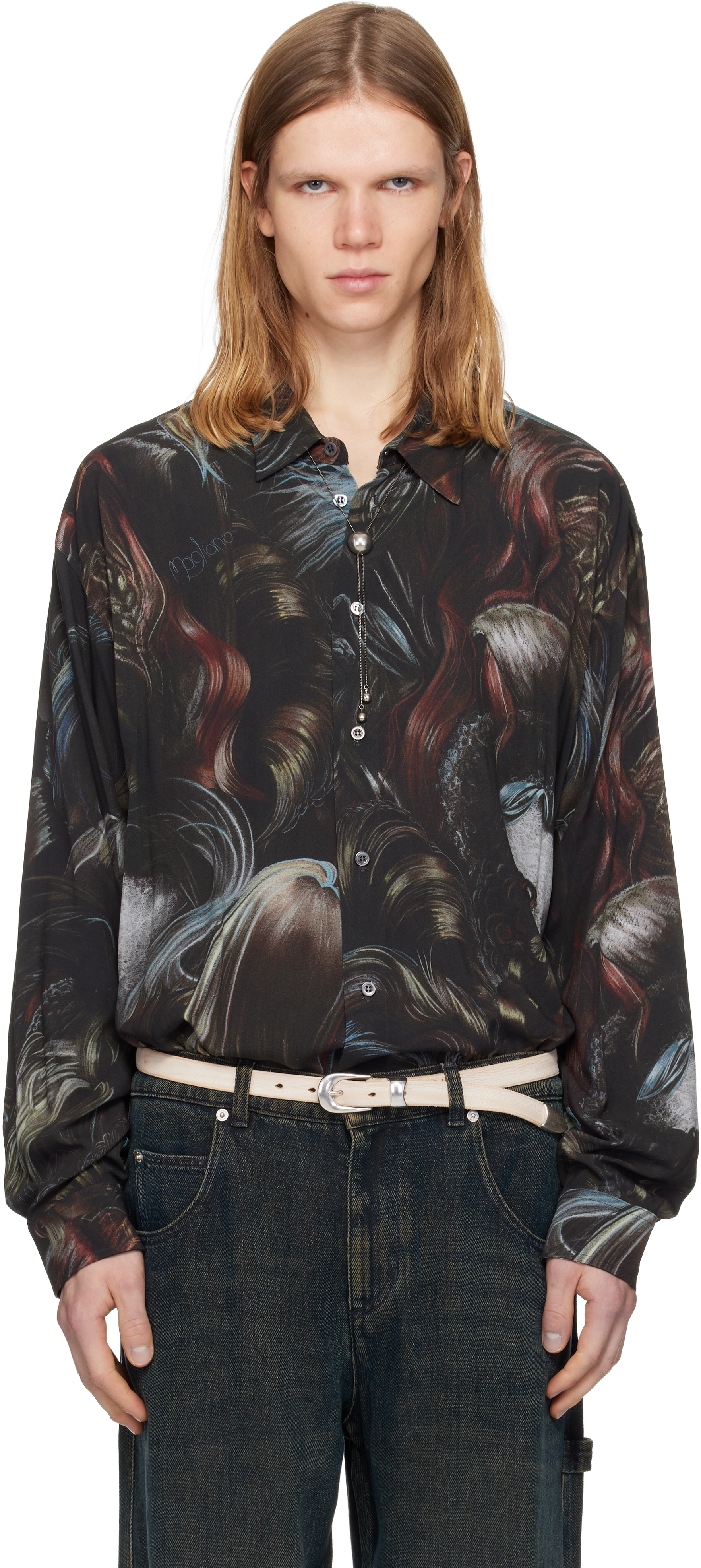 Magliano Brown Wig Shirt