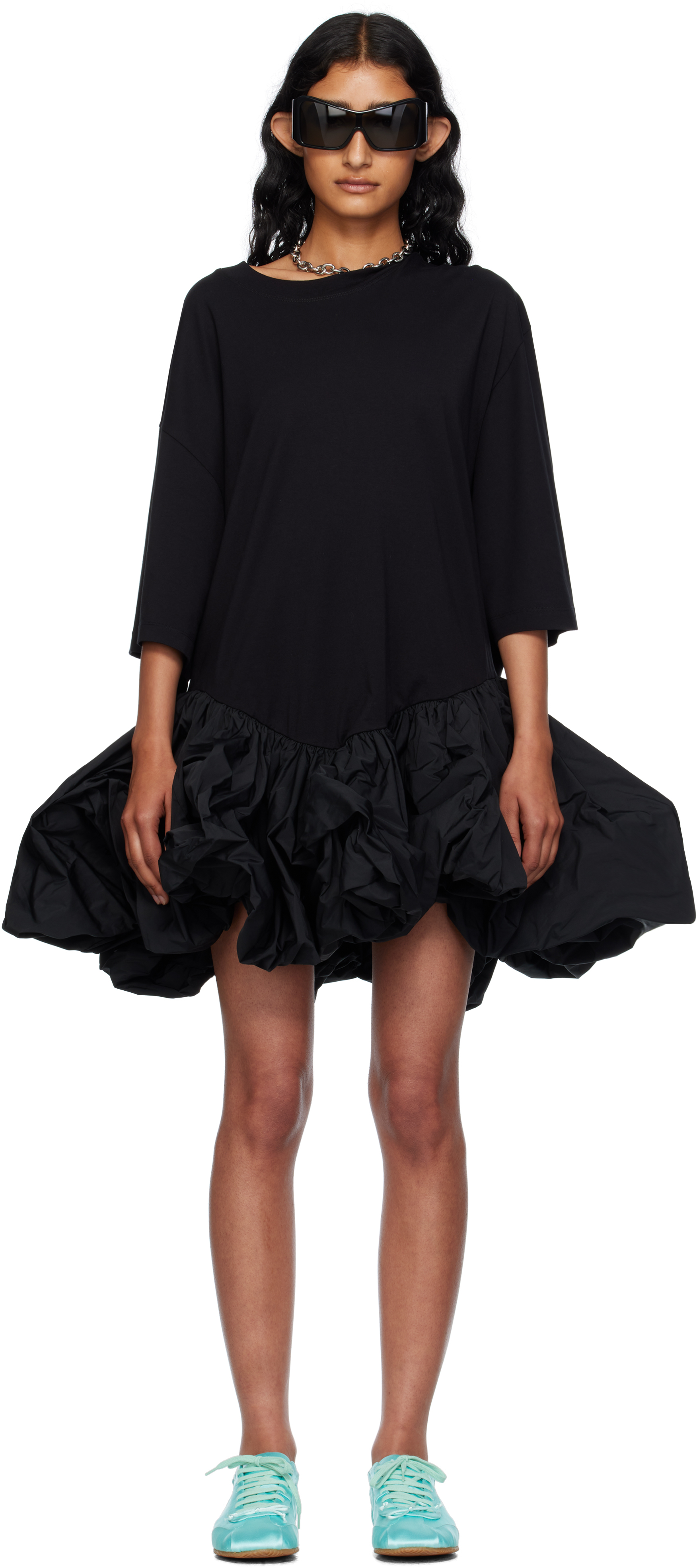 SSENSE Exclusive Black Couture Midi Dress