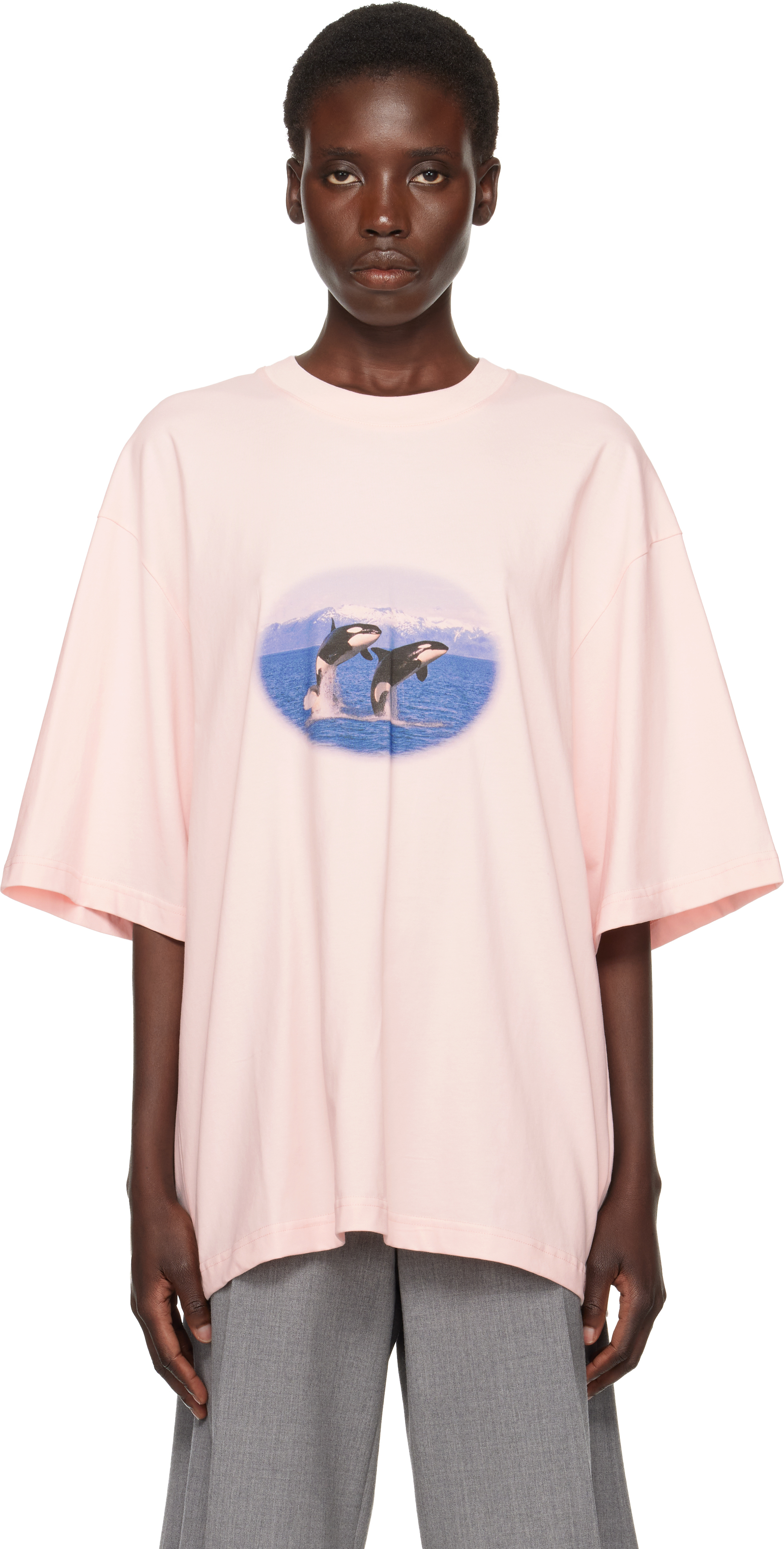 Pink Orca T-shirt