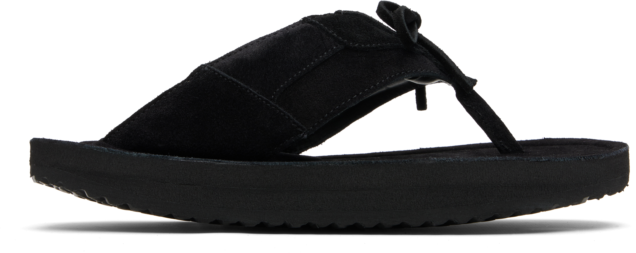 SSENSE Exclusive Black Platform Flip-Flops