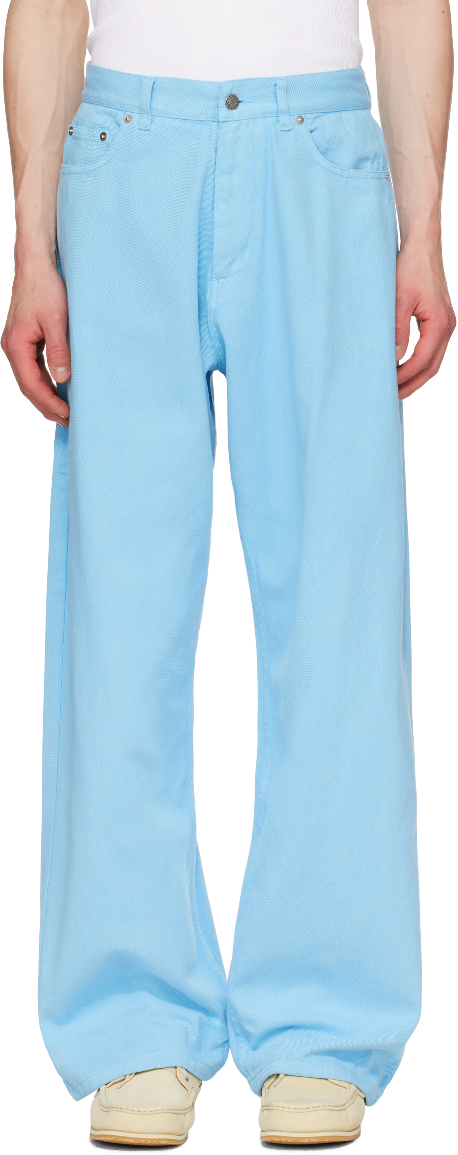 Blue Poster Jeans