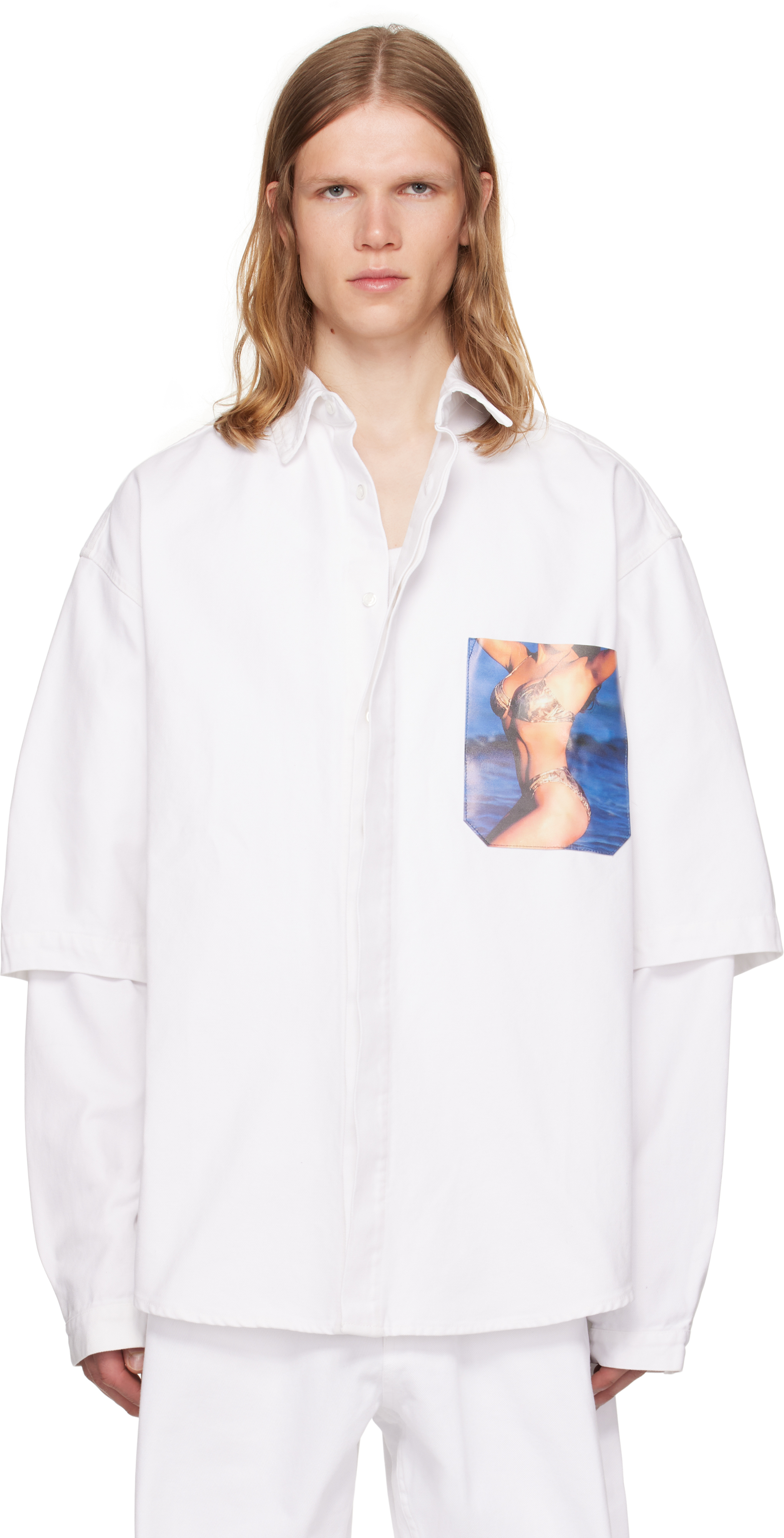 White Print Shirt