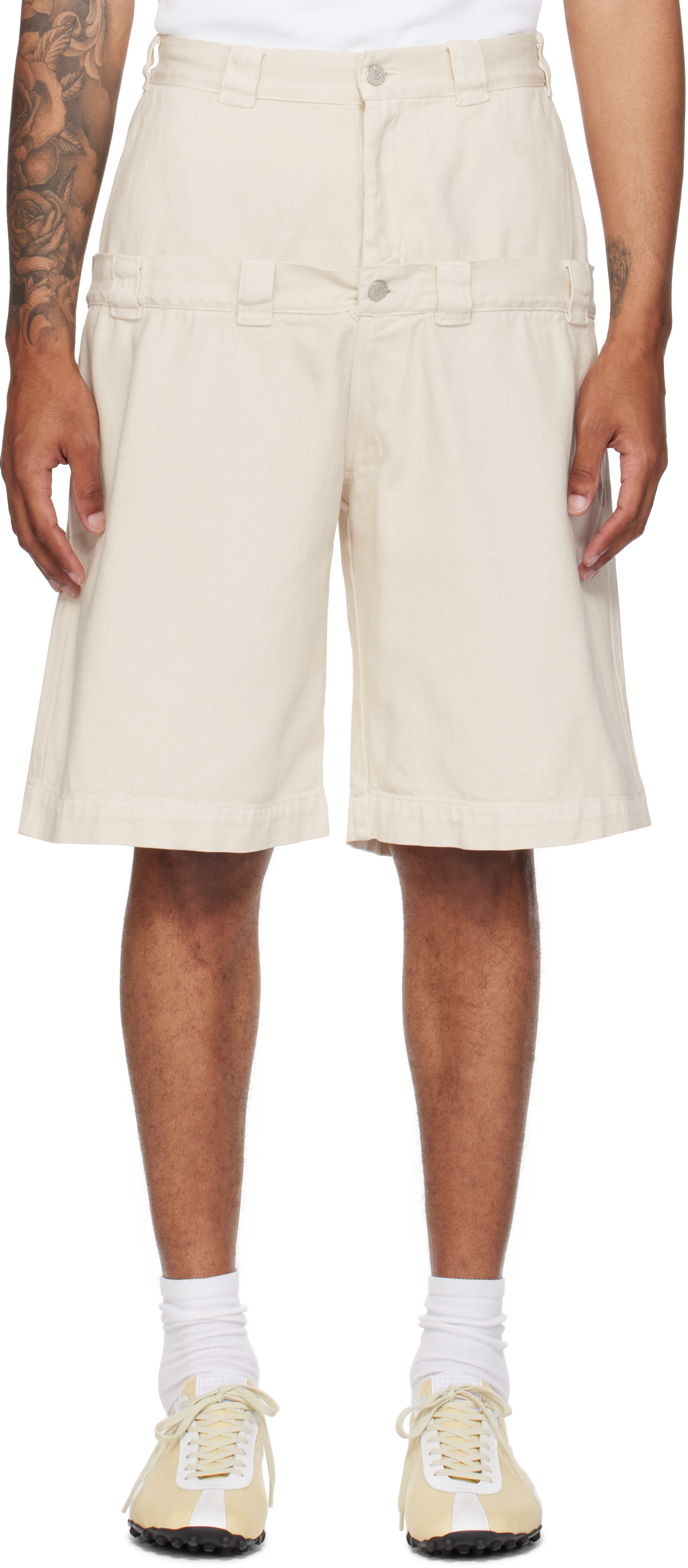 SSENSE Exclusive Black Double Shorts