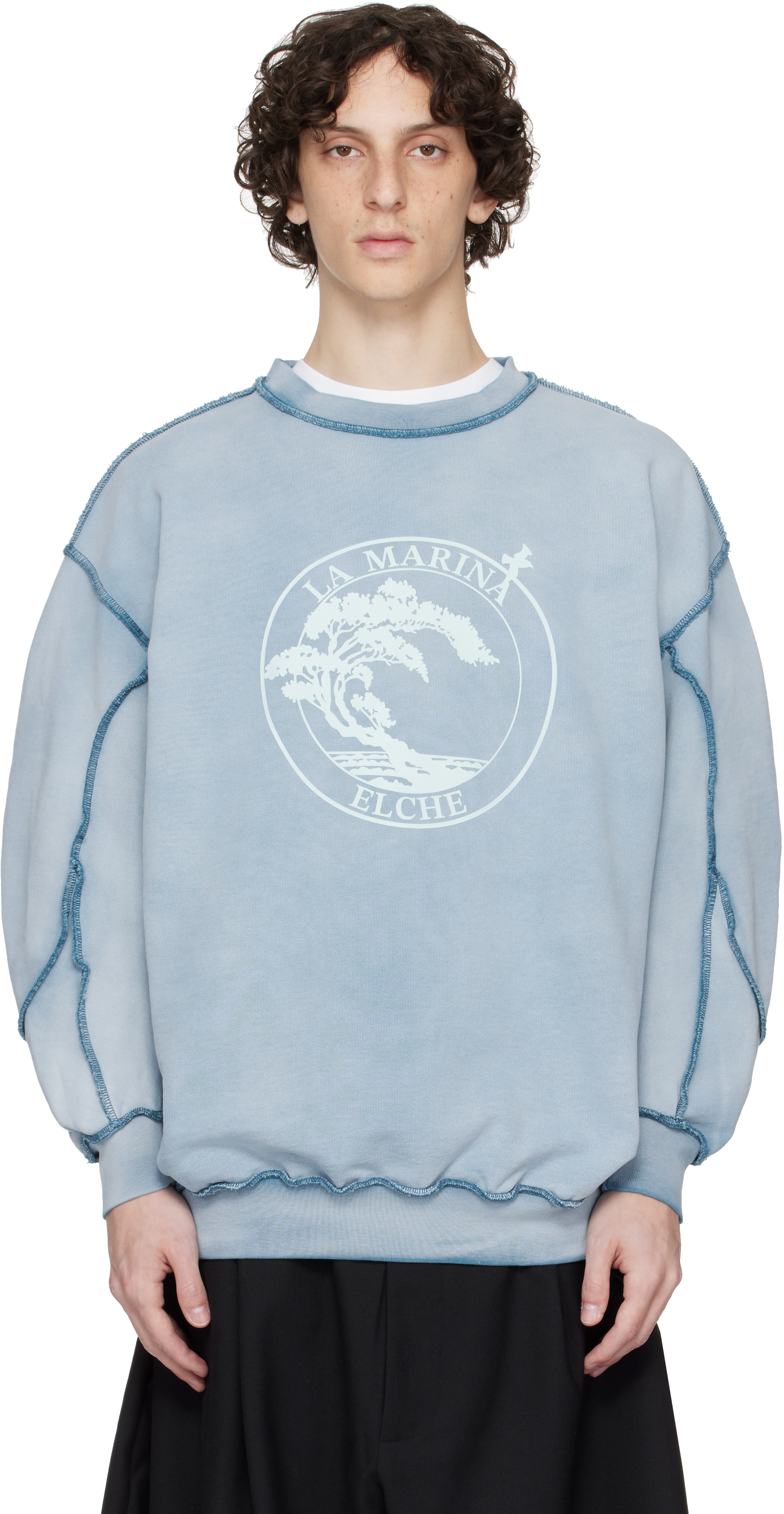 Blue Beach Sweatshirt