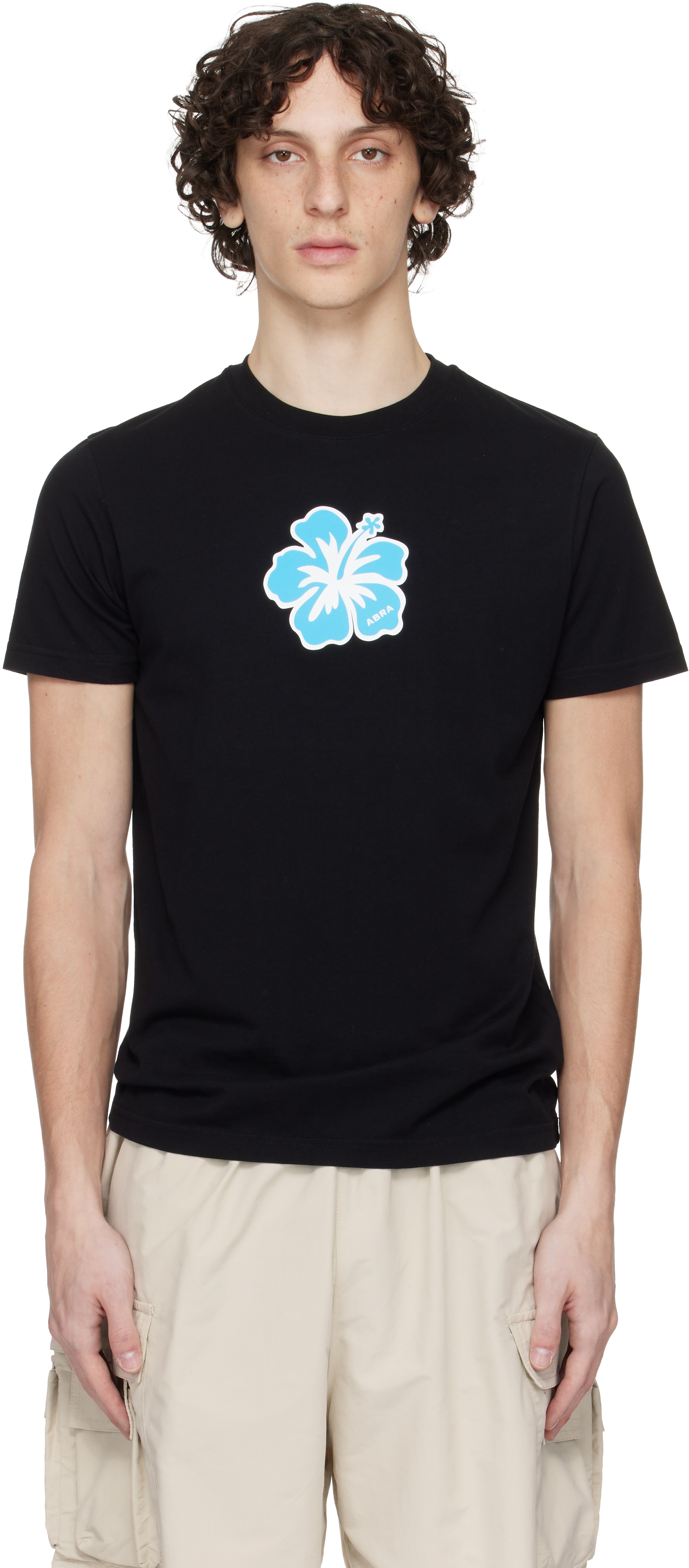 Black Flower T-shirt