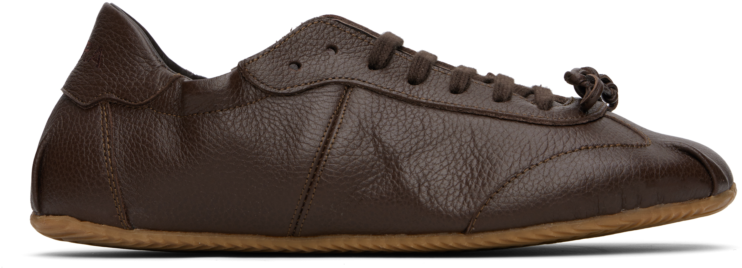 ABRA BROWN BALLERINA SNEAKERS 