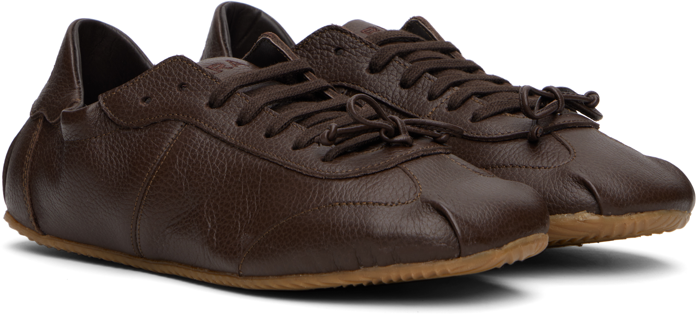 ABRA BROWN BALLERINA SNEAKERS 