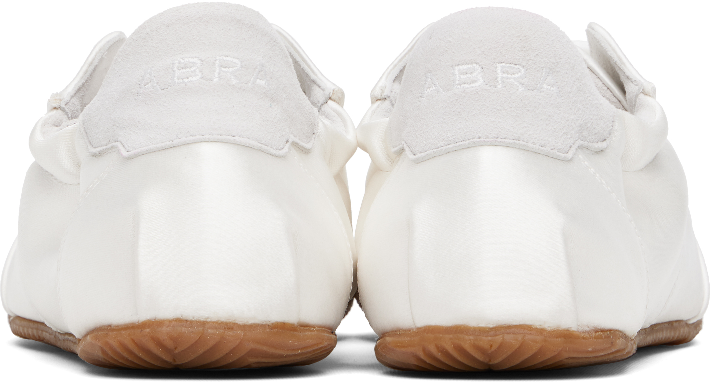 ABRA WHITE BALLERINA SNEAKERS