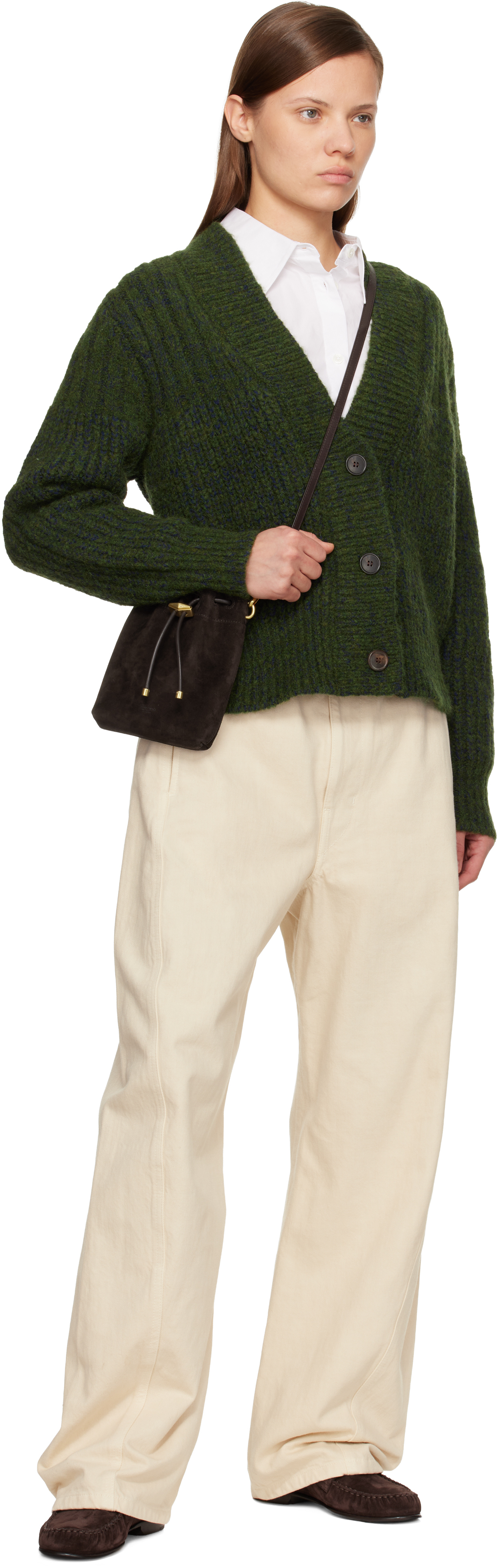 Jimmy Choo Brown Ellis Loafers In Brown