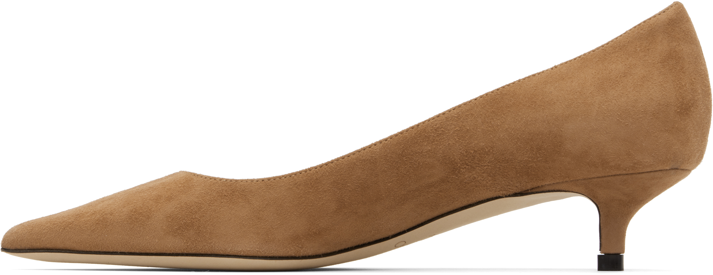 Jimmy Choo Beige Amelia Heels In Brown