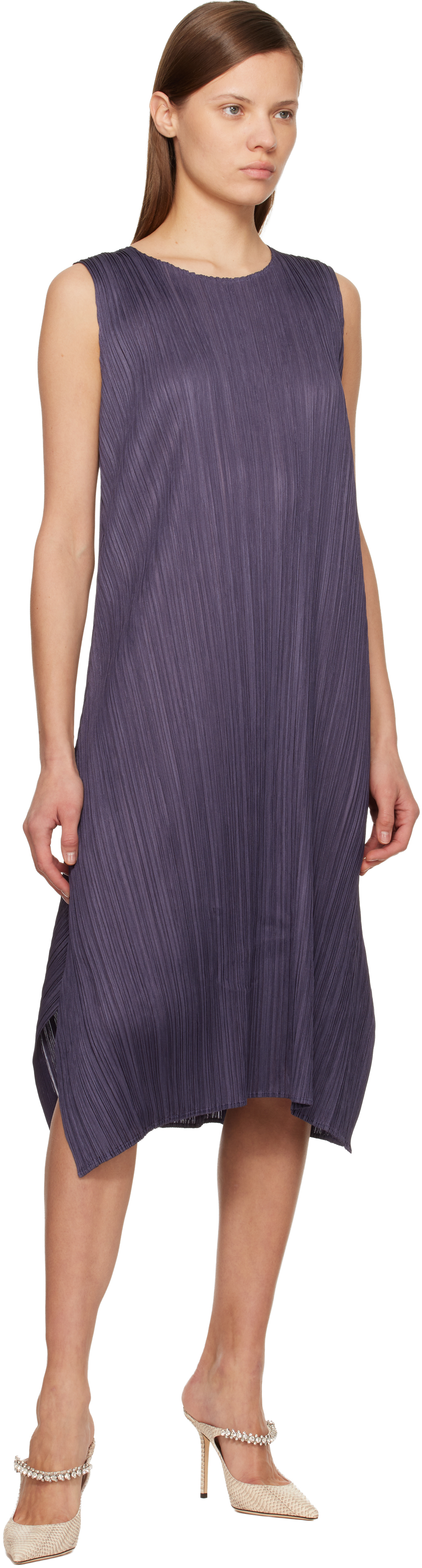 Jimmy Choo Beige Bing 100 Heels In Multi