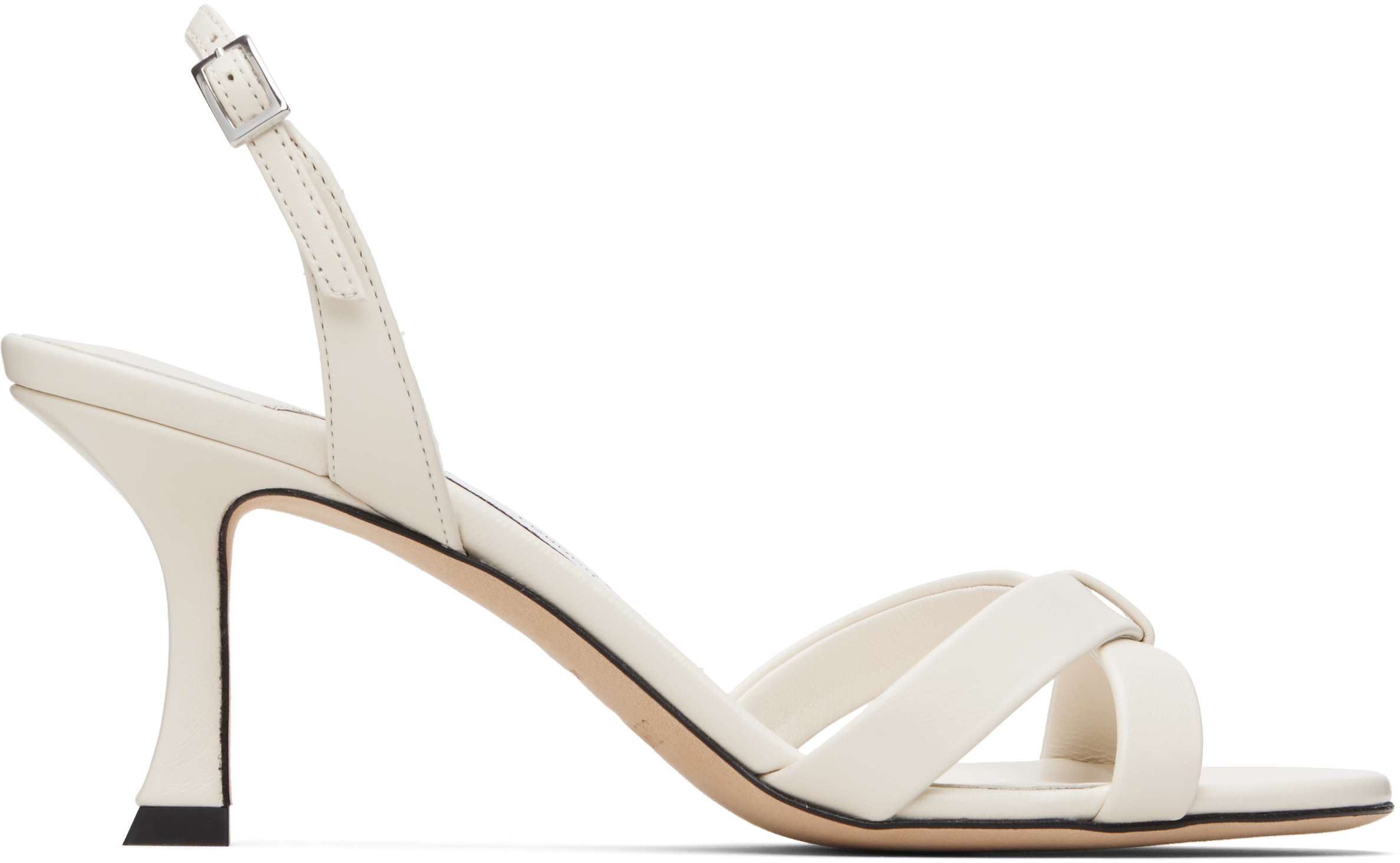 Off-White Elsy 70 Heeled Sandals by Jimmy Choo on Sale