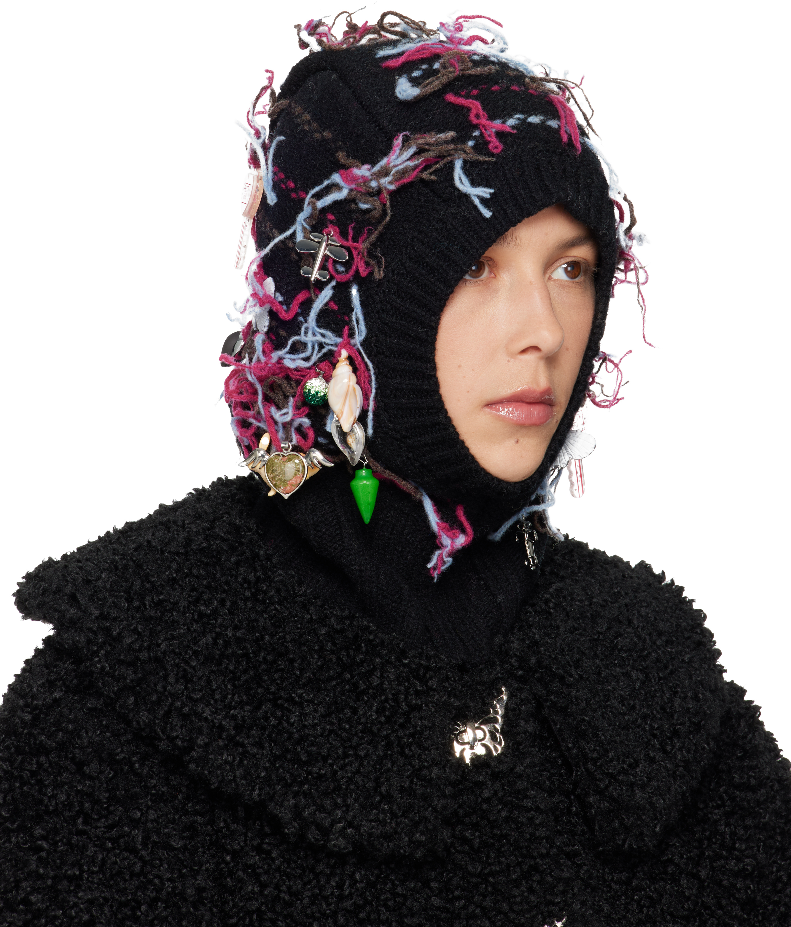 chopova lowenaニット帽 Chopova Lowena Kip Beanie in Black | Lyst