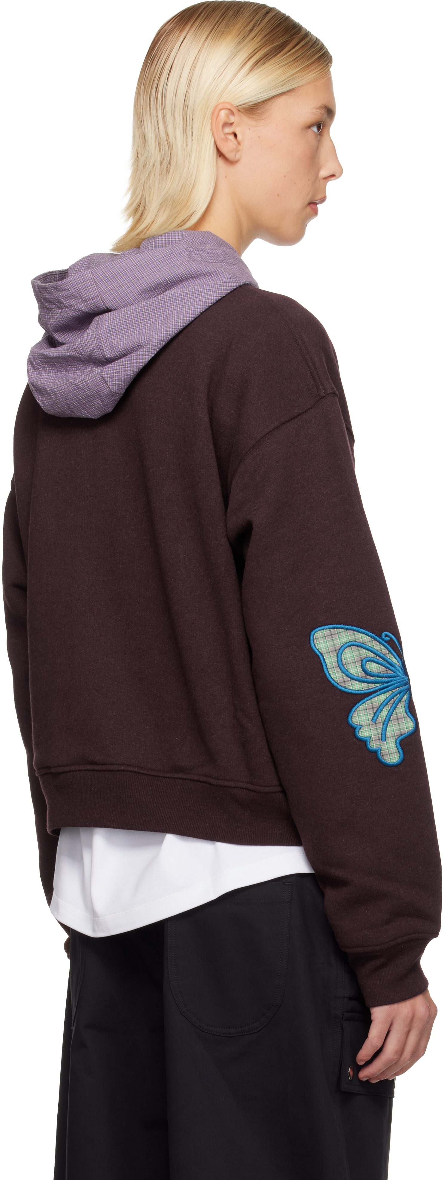 Chopova Lowena Brown Quimby Hoodie In Brown