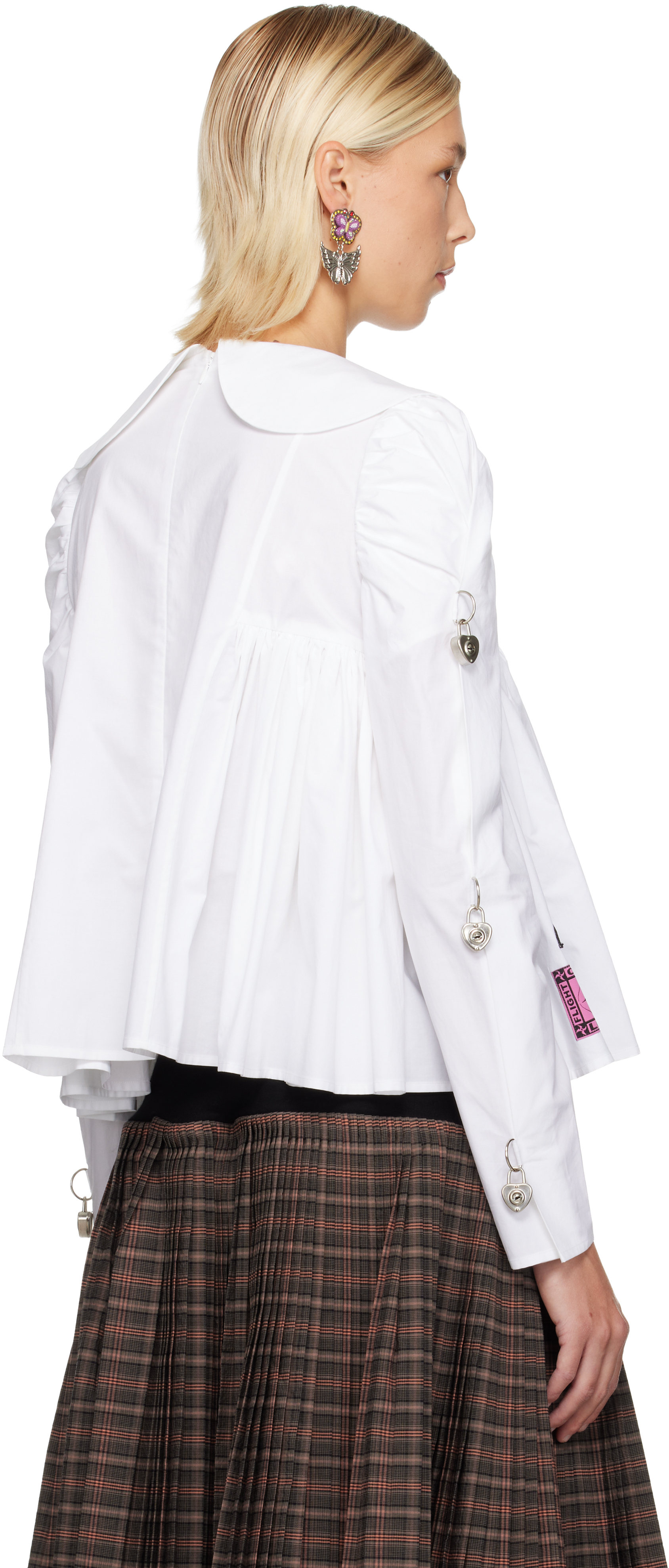 Chopova Lowena Alibi Blouse In White