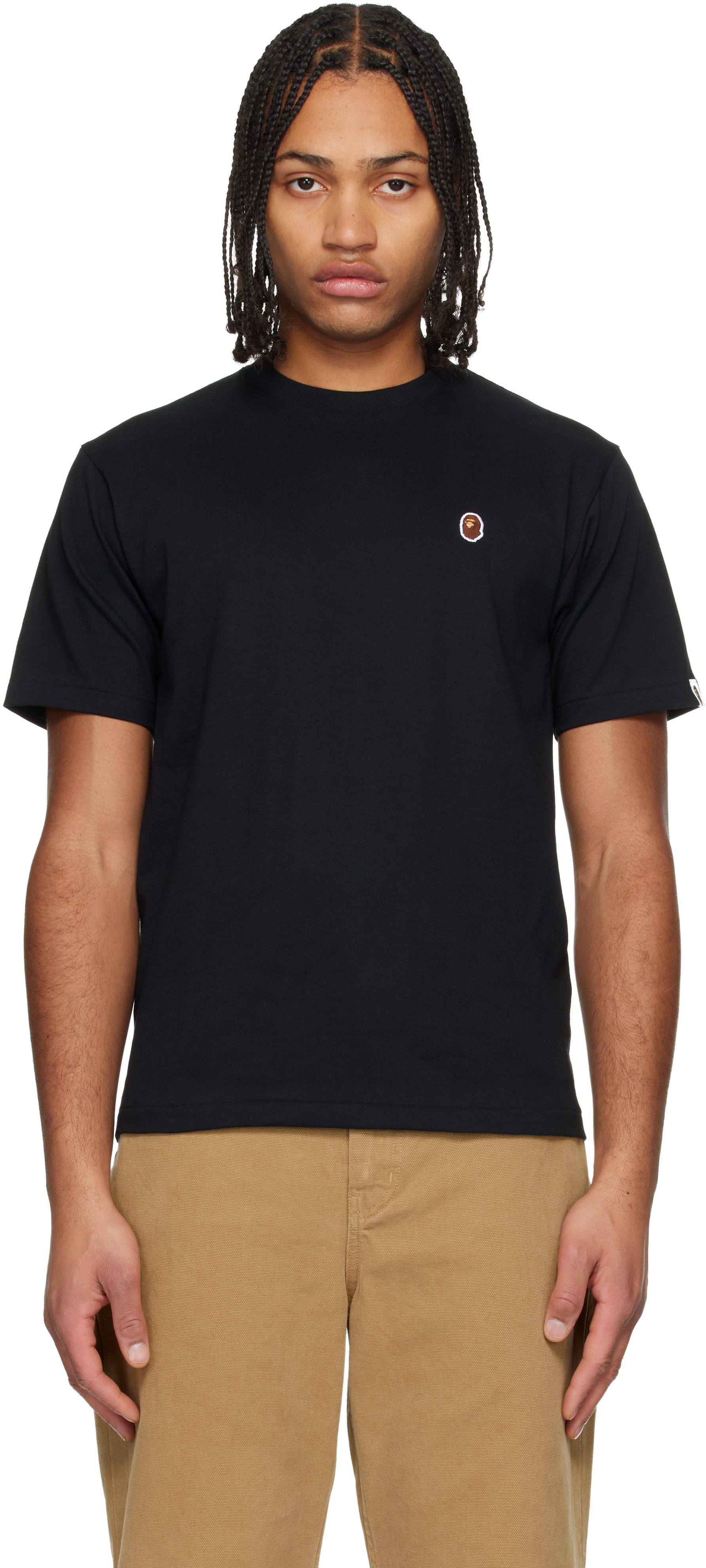 Bape Black One Point T-shirt