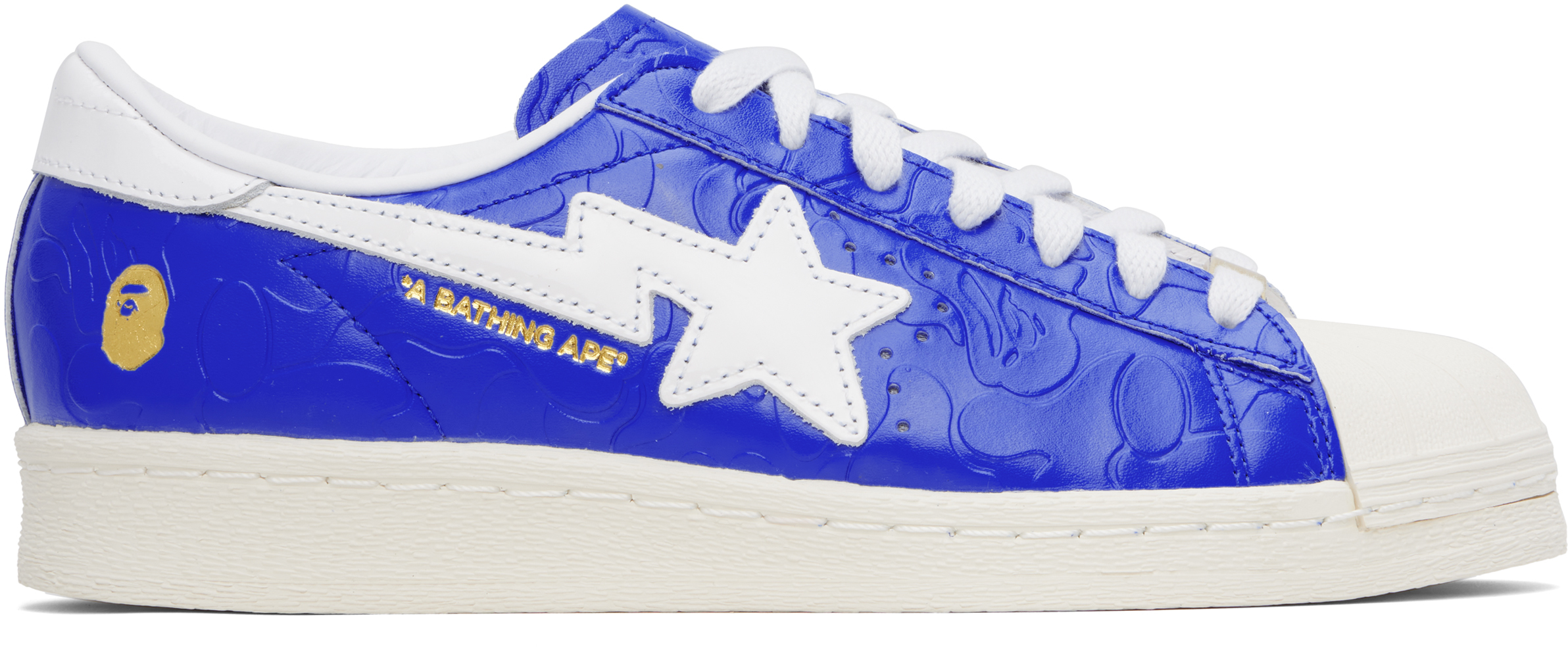 Blue & White adidas Originals Edition SSTR Sneakers