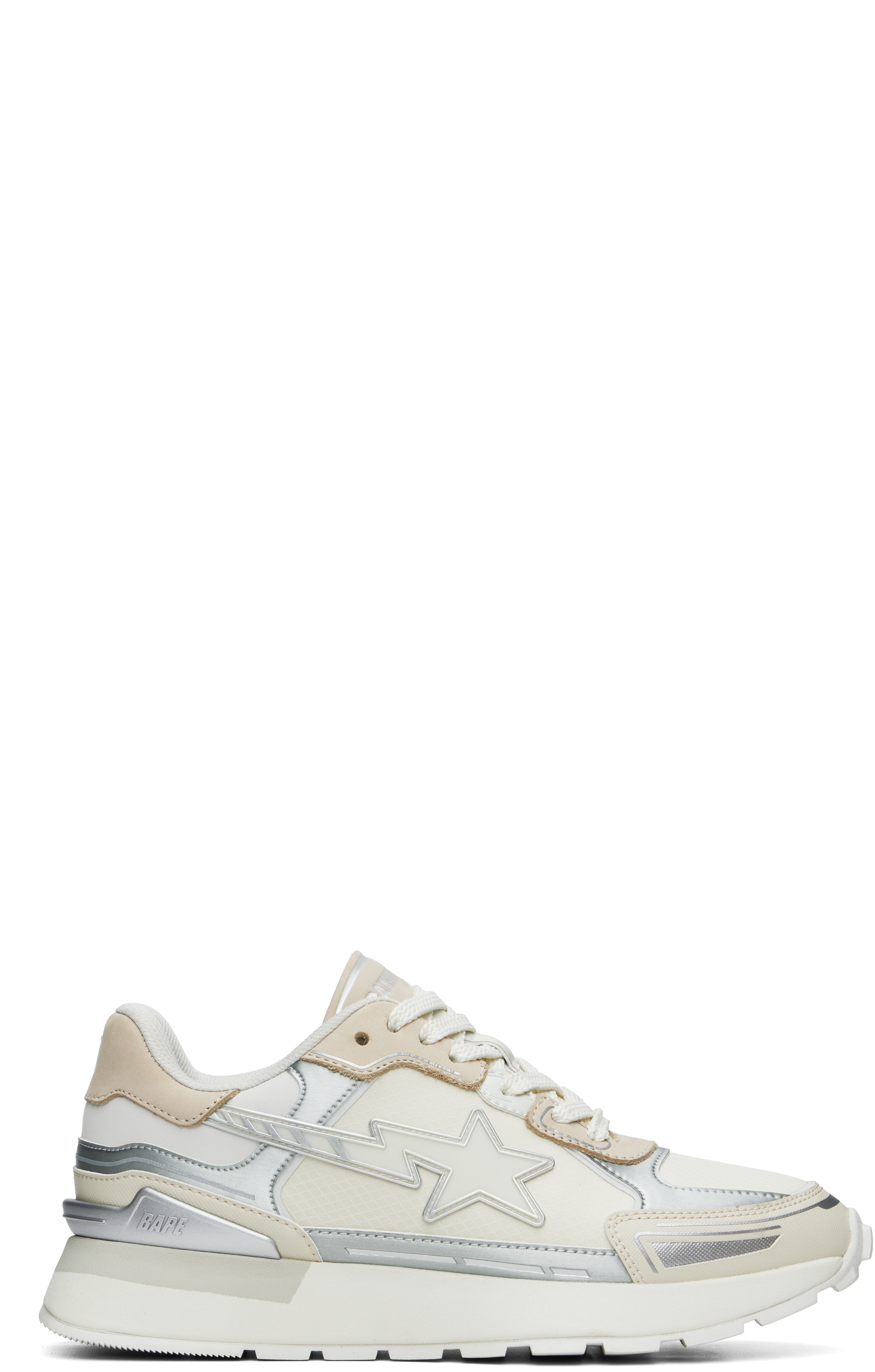 Off-White BAPE CROSS STA #1 Sneakers by BAPE on Sale