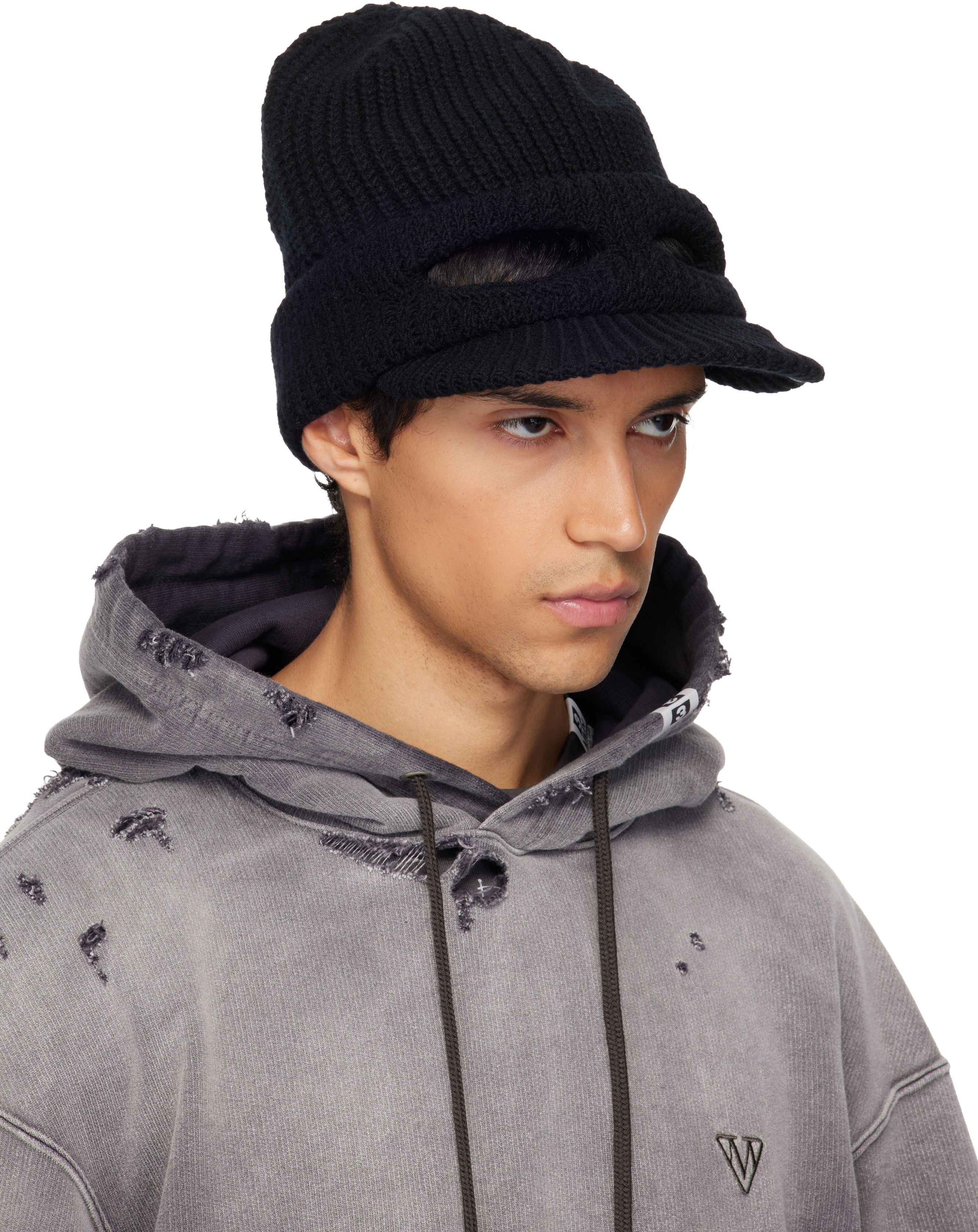 Miharayasuhiro Maison Mihara Yasuhiro Hats In Black