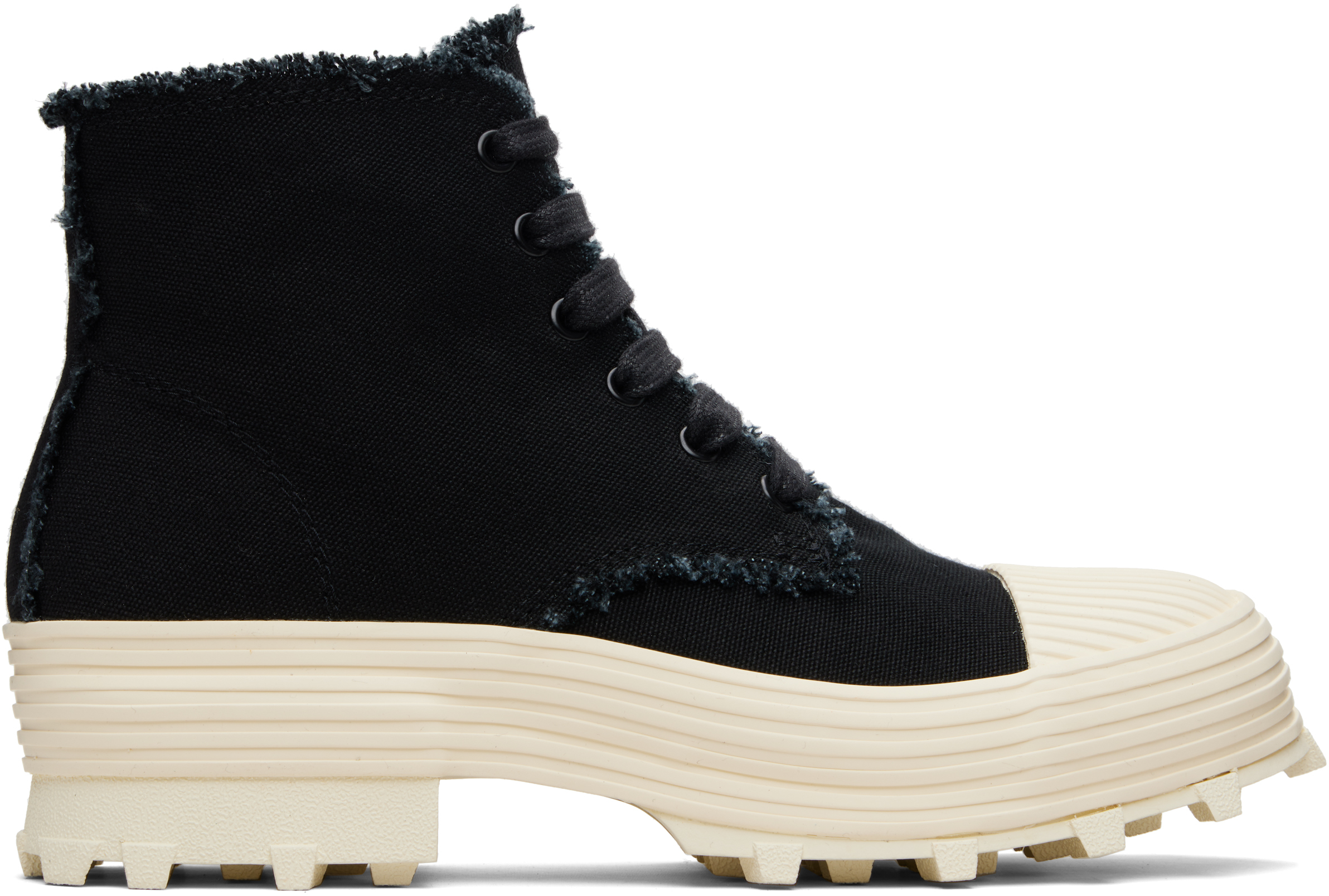 Black Traktori Sneakers by CAMPERLAB on Sale