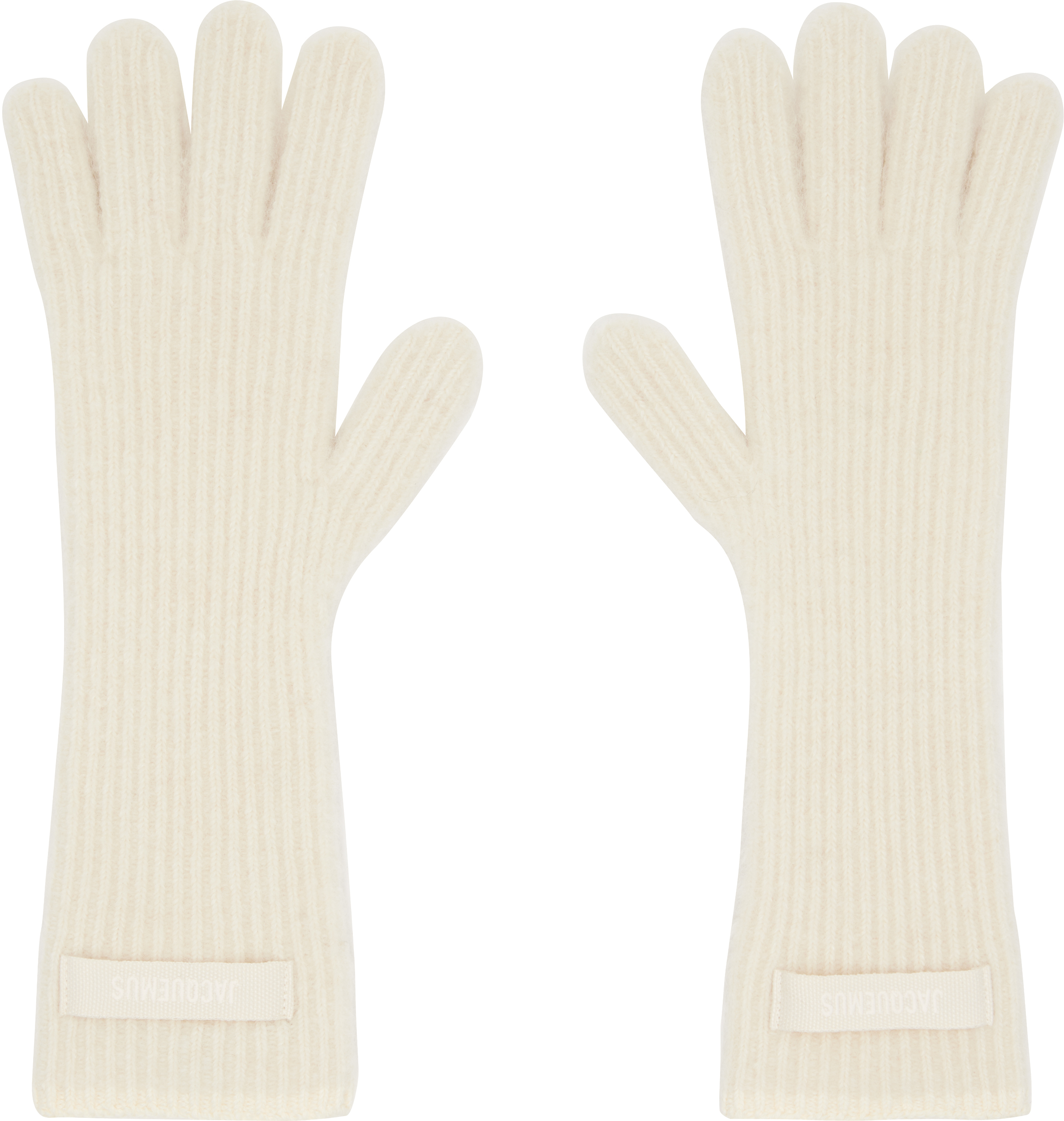 Jacquemus Off-white La Casa 'the Gros Grain' Gloves
