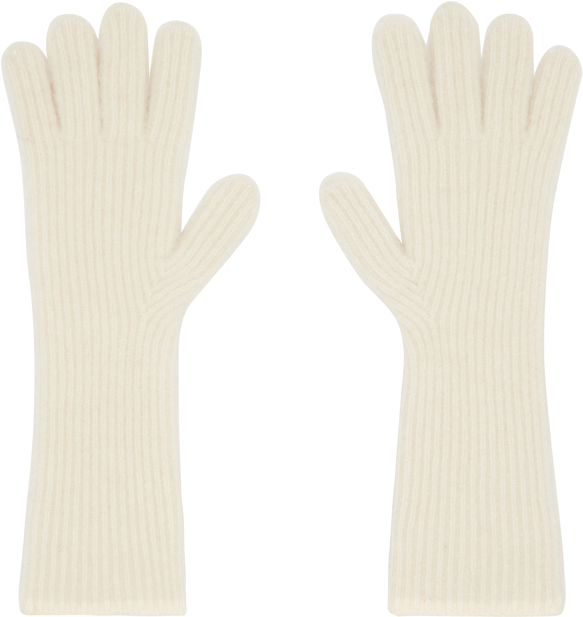 Jacquemus Off-white La Casa 'the Gros Grain' Gloves