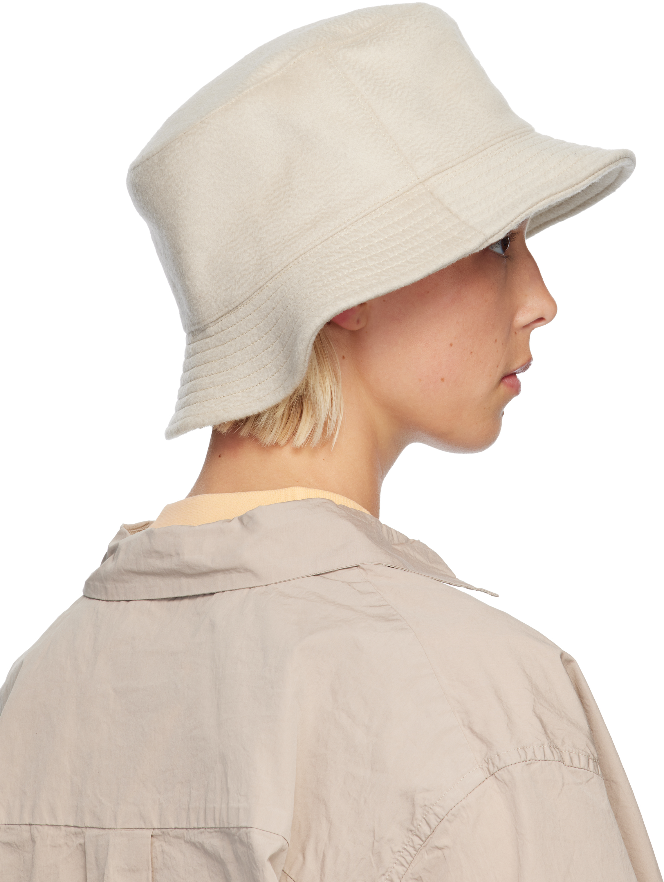 Jacquemus The Cachemiro Bucket Hat In Neutral