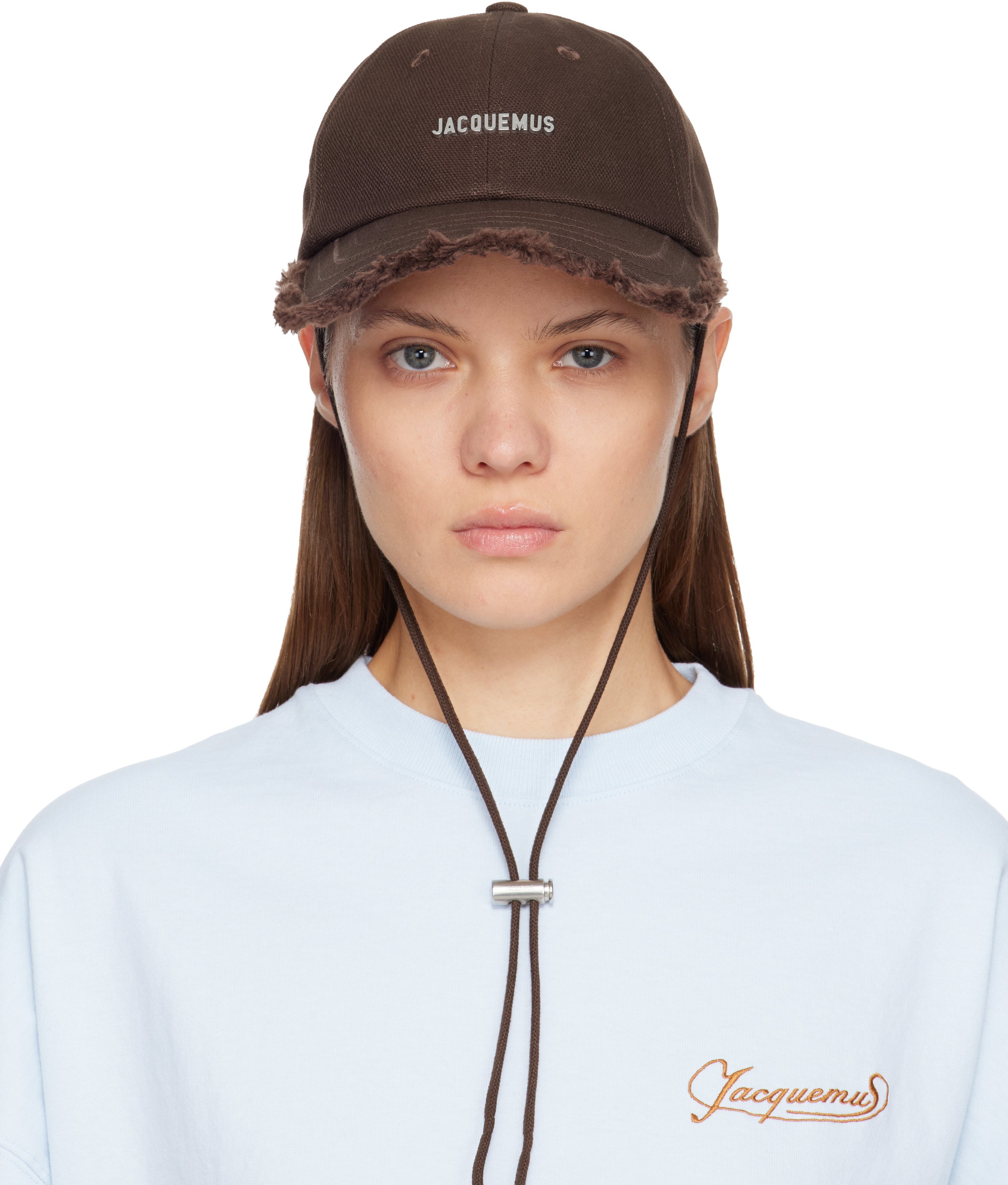 Jacquemus Brown 'the Artichaut' Cap In Brown