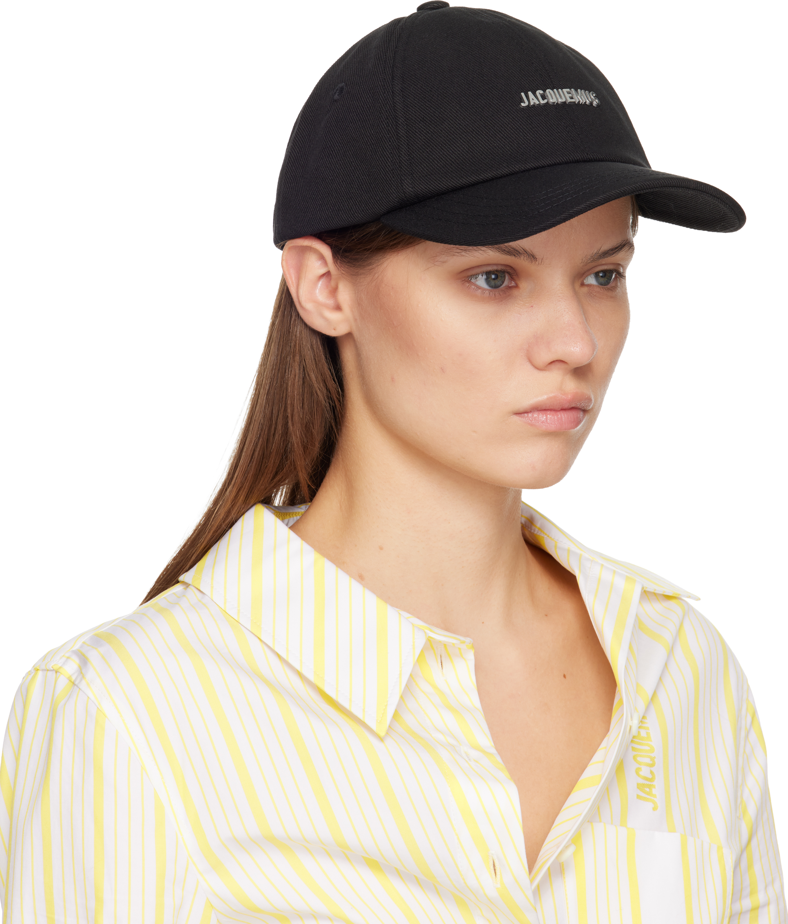 Jacquemus Black La Croisière 'the Gadjo' Cap In Black