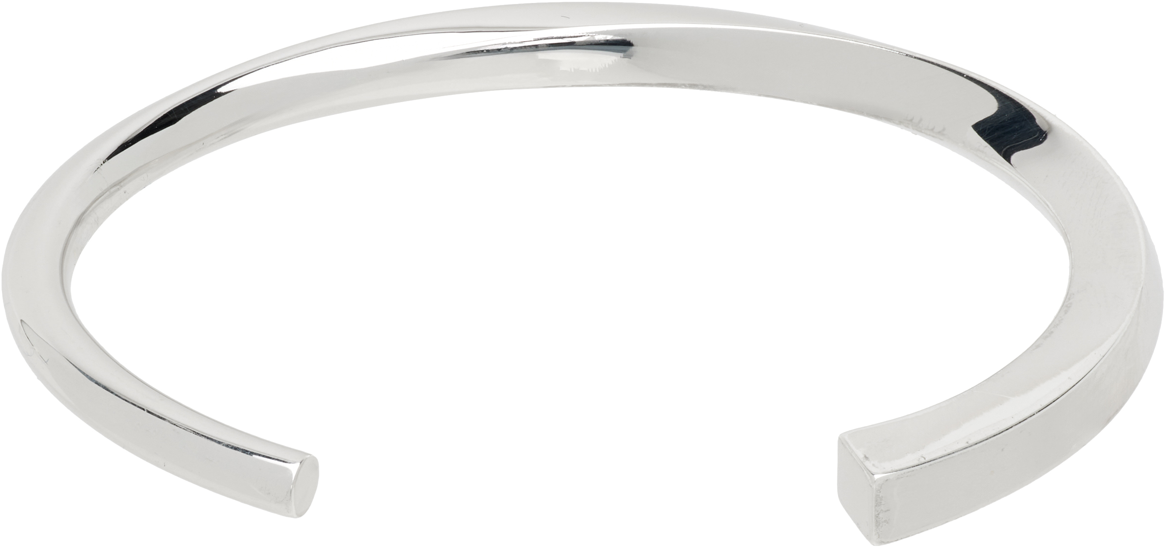 Jacquemus The Tourni Bracelet In Metallic