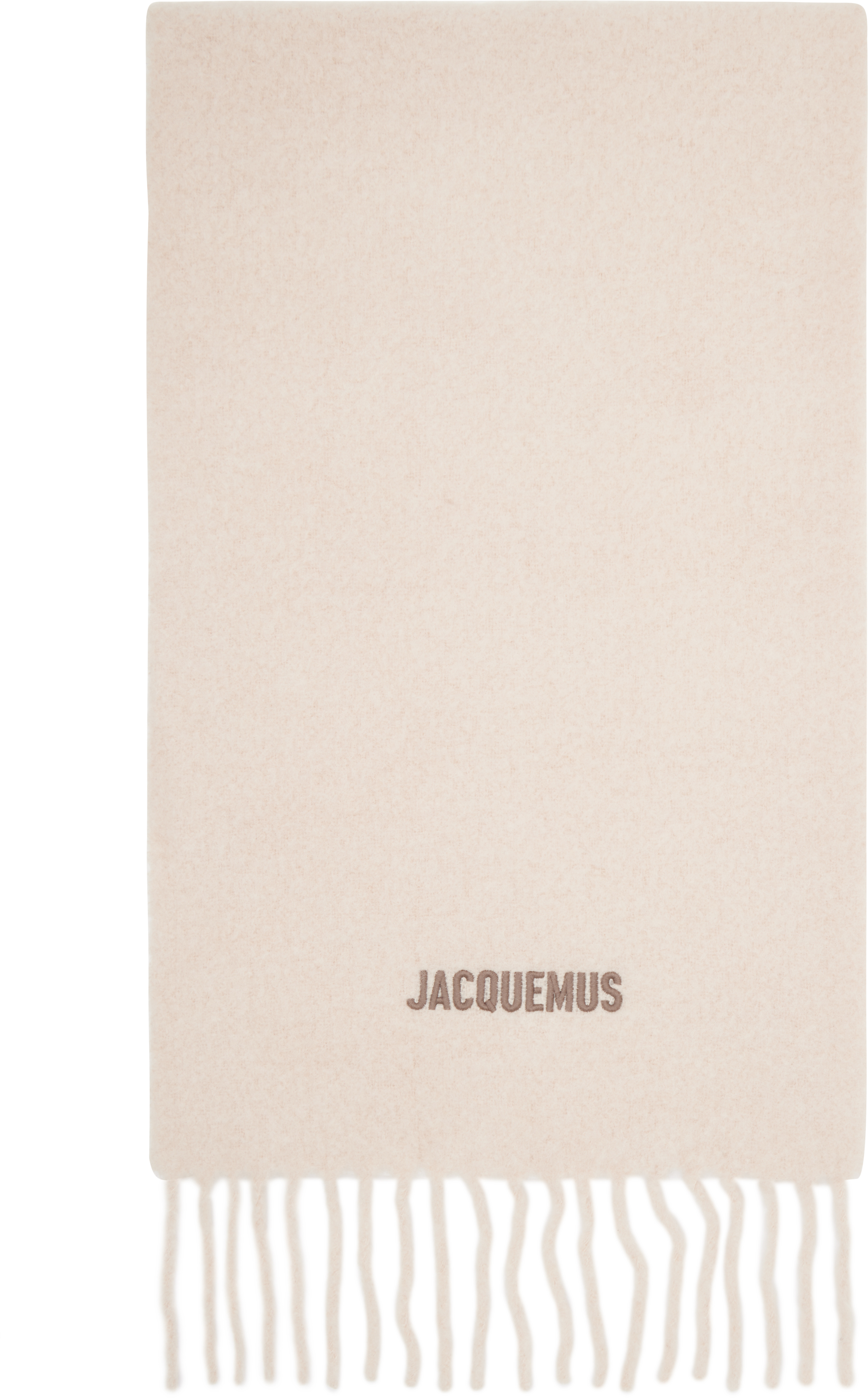 Jacquemus Beige Les Classiques 'the Moisson' Scarf In Neutral