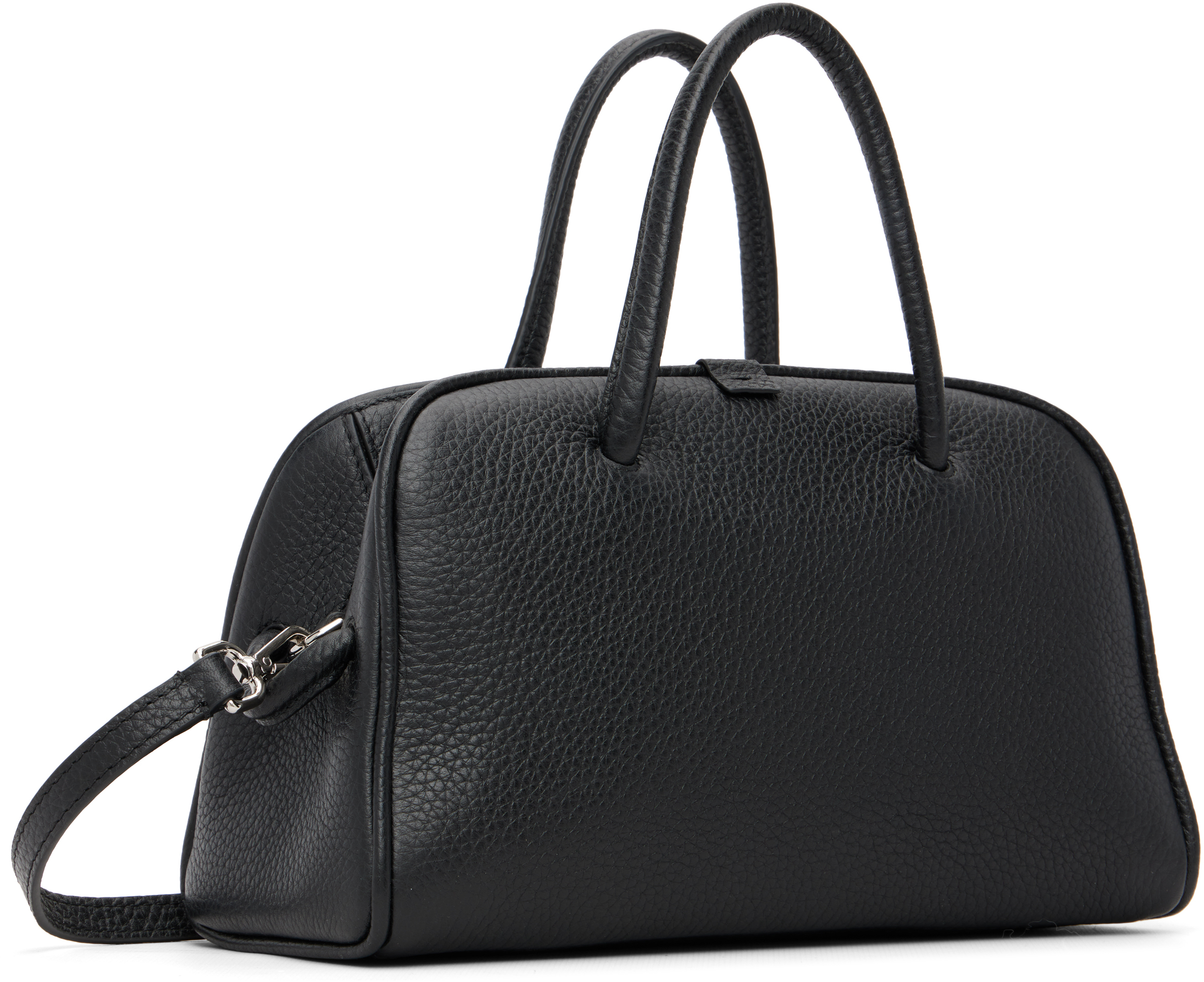 Jacquemus The Turismo Large Leather Shoulder Bag In Black