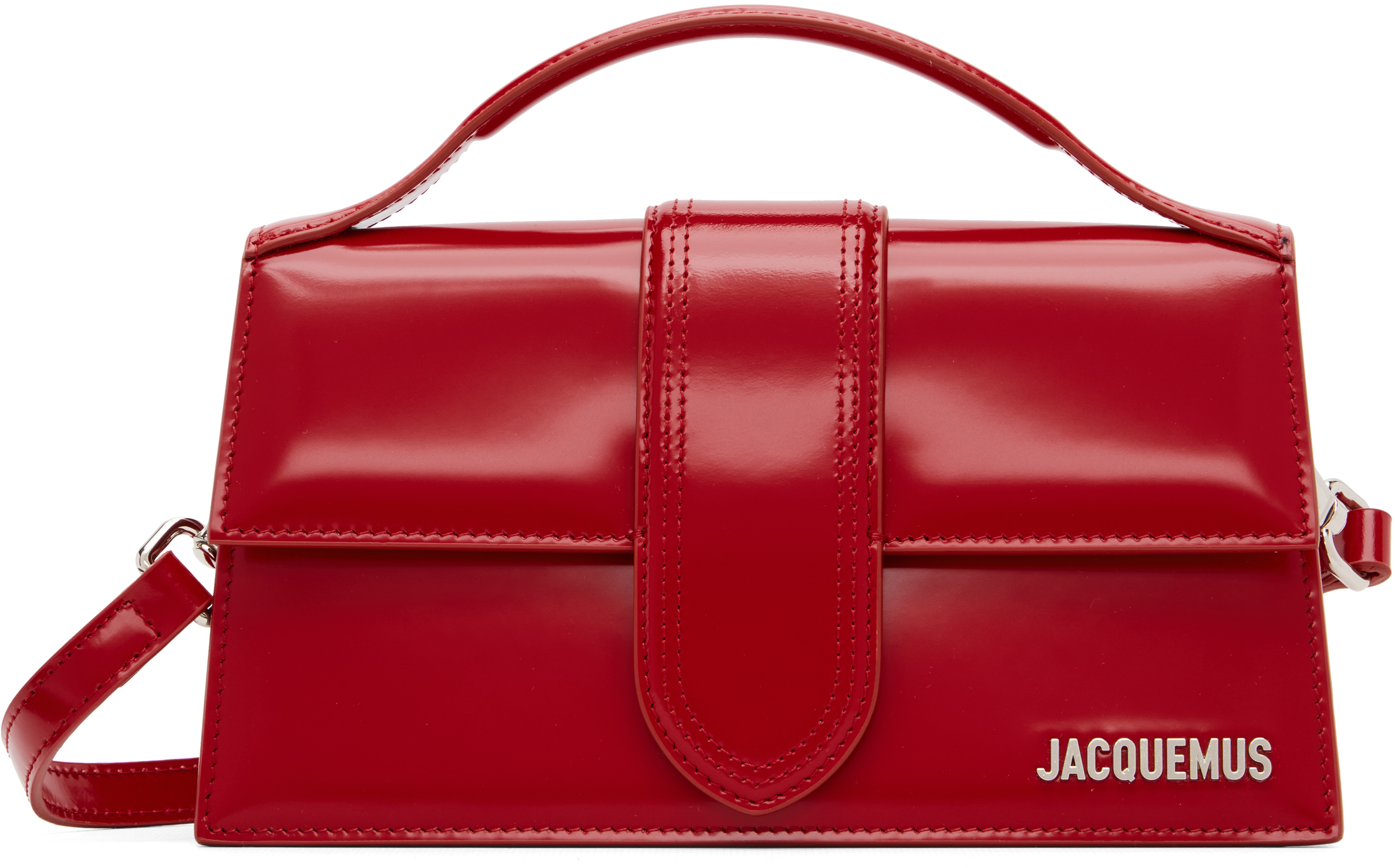 Jacquemus Red Les Classiques 'the Large Bambino' Bag