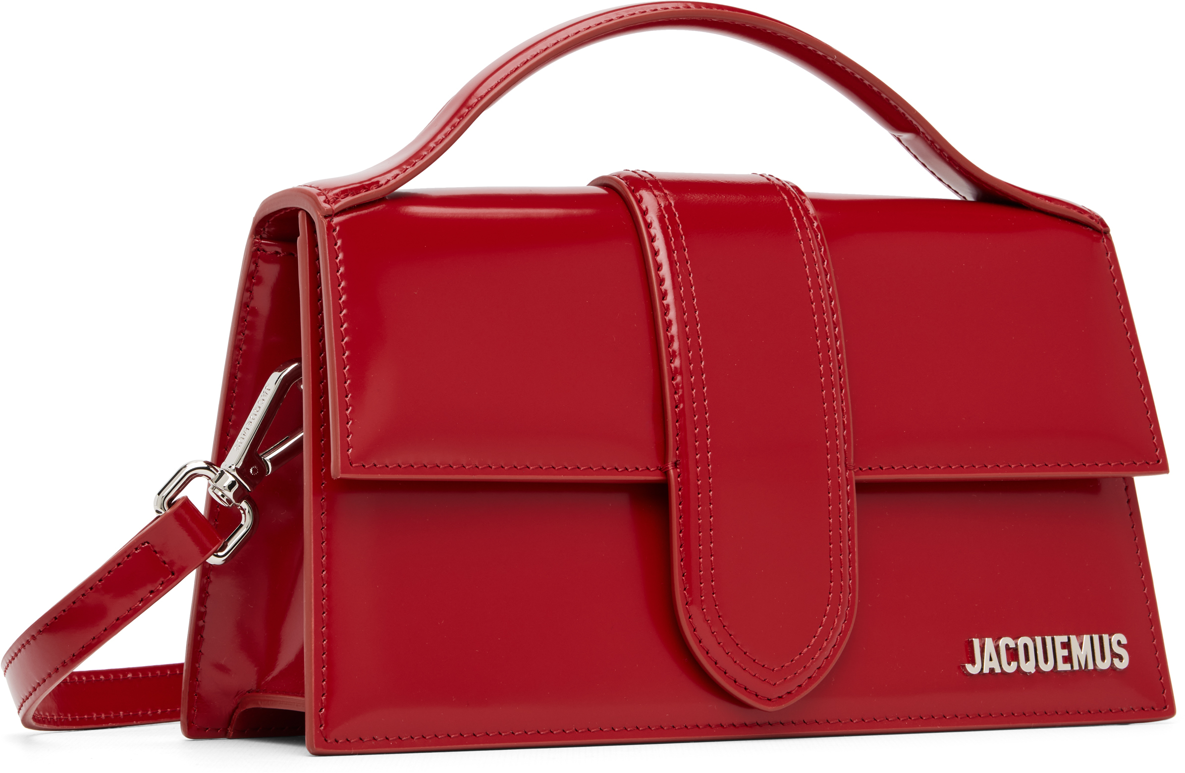 Jacquemus Red Les Classiques 'the Large Bambino' Bag