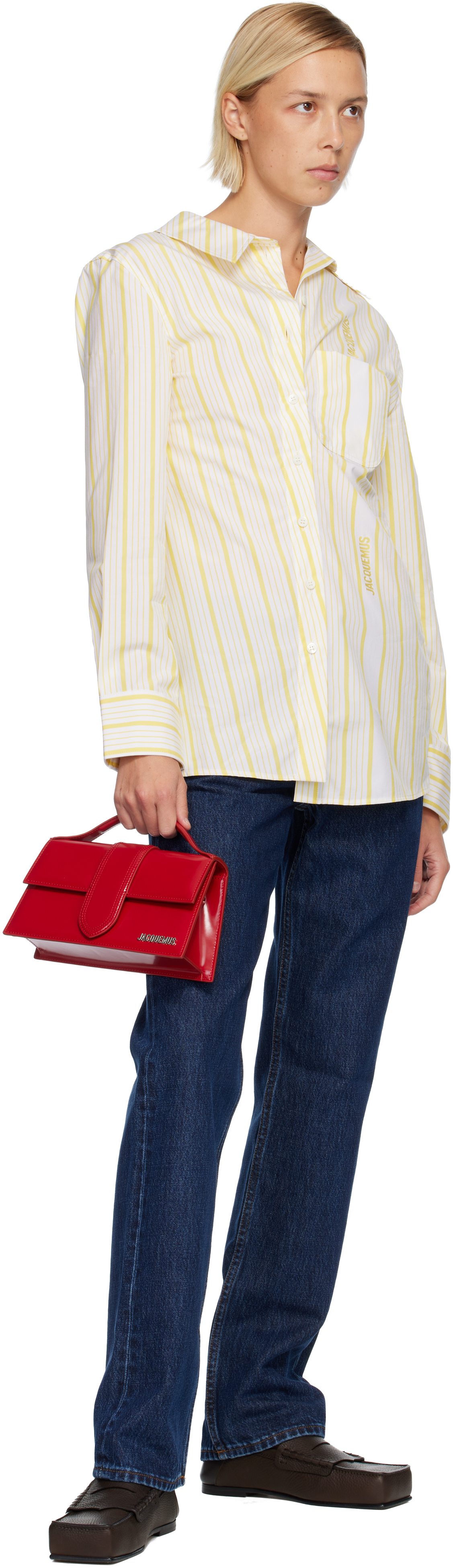 Jacquemus Red Les Classiques 'the Large Bambino' Bag