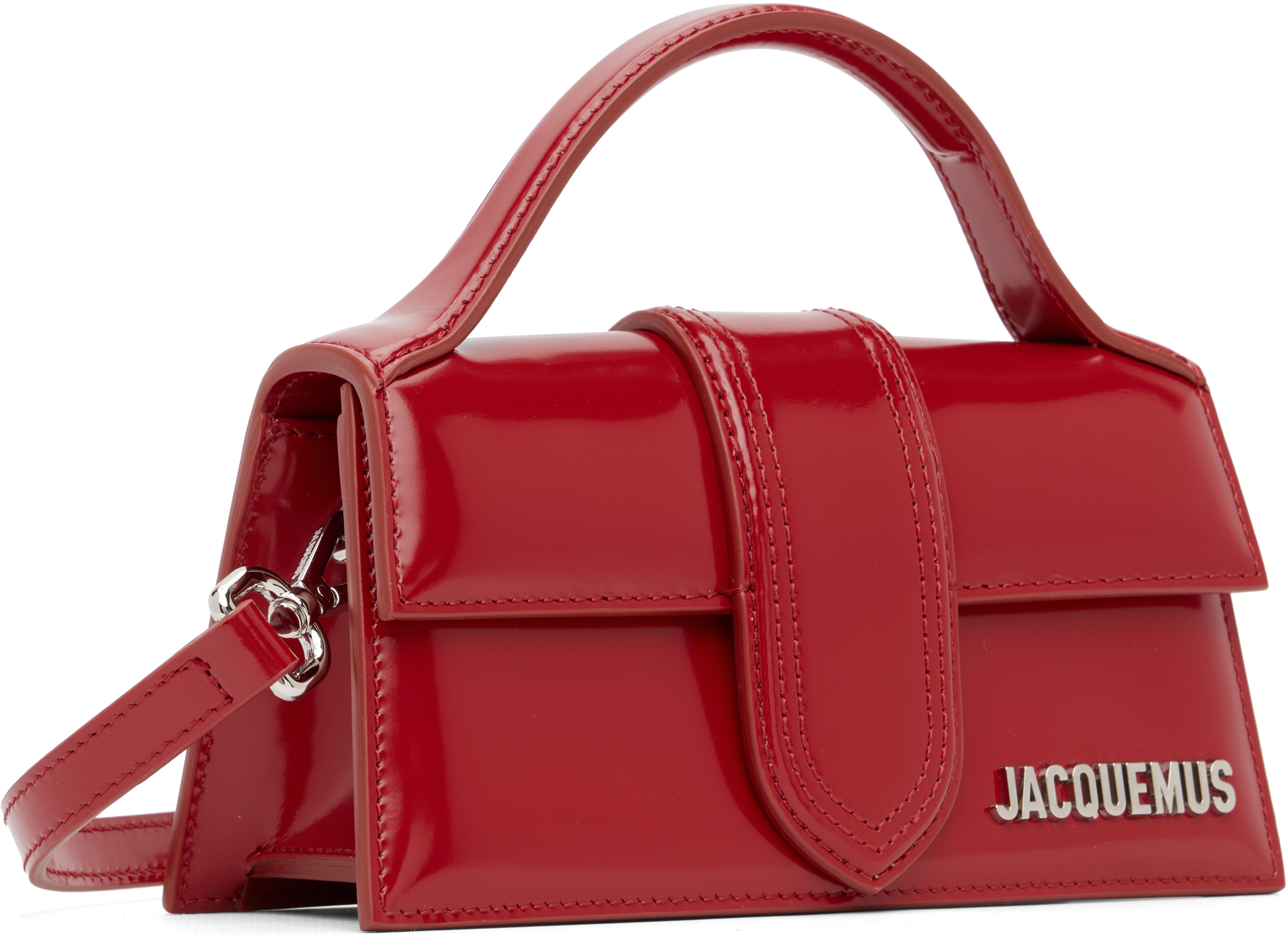 Jacquemus Red Les Classiques 'the Large Bambino' Bag