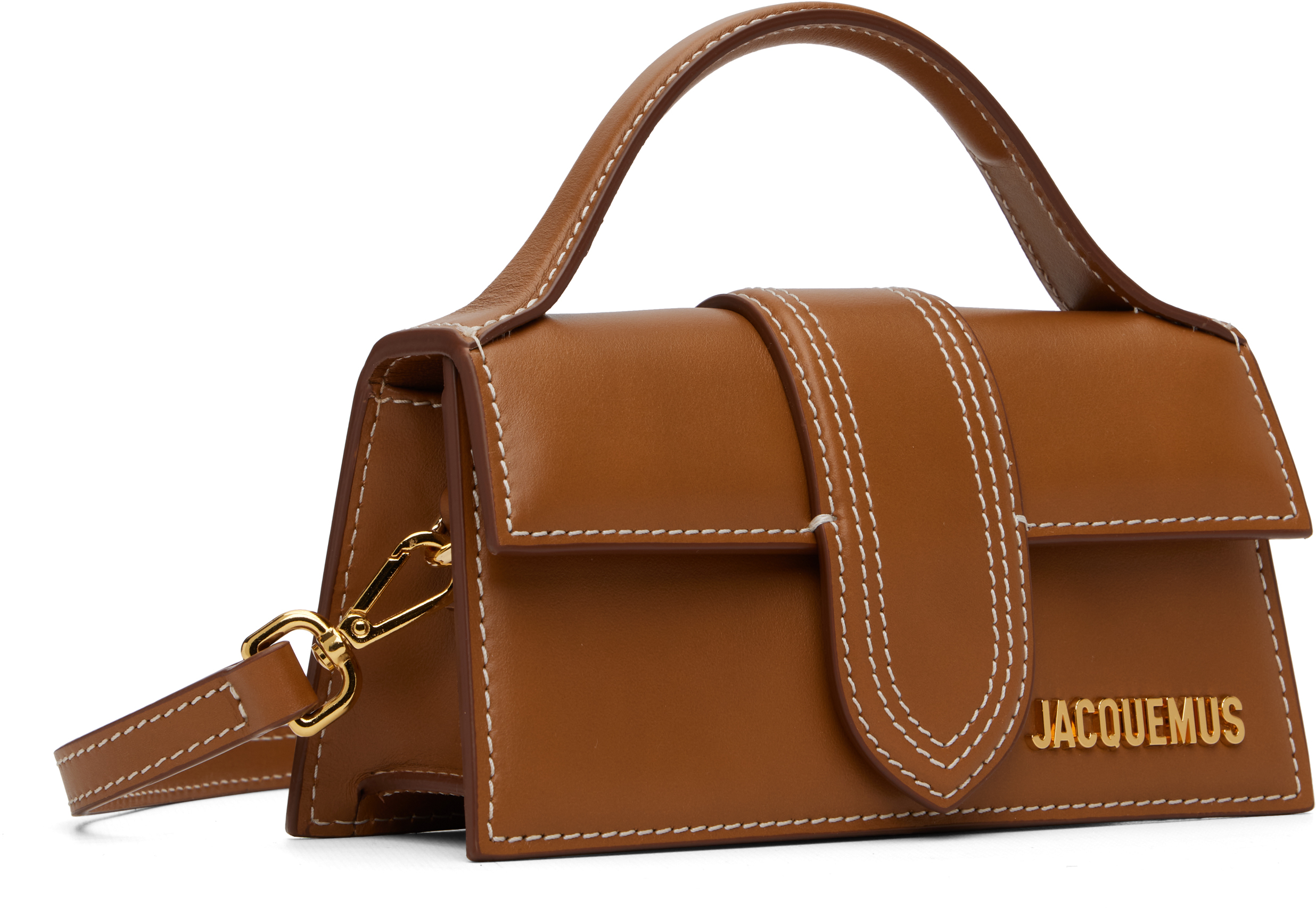 Jacquemus Brown Les Classiques 'the Bambino' Bag In Brown
