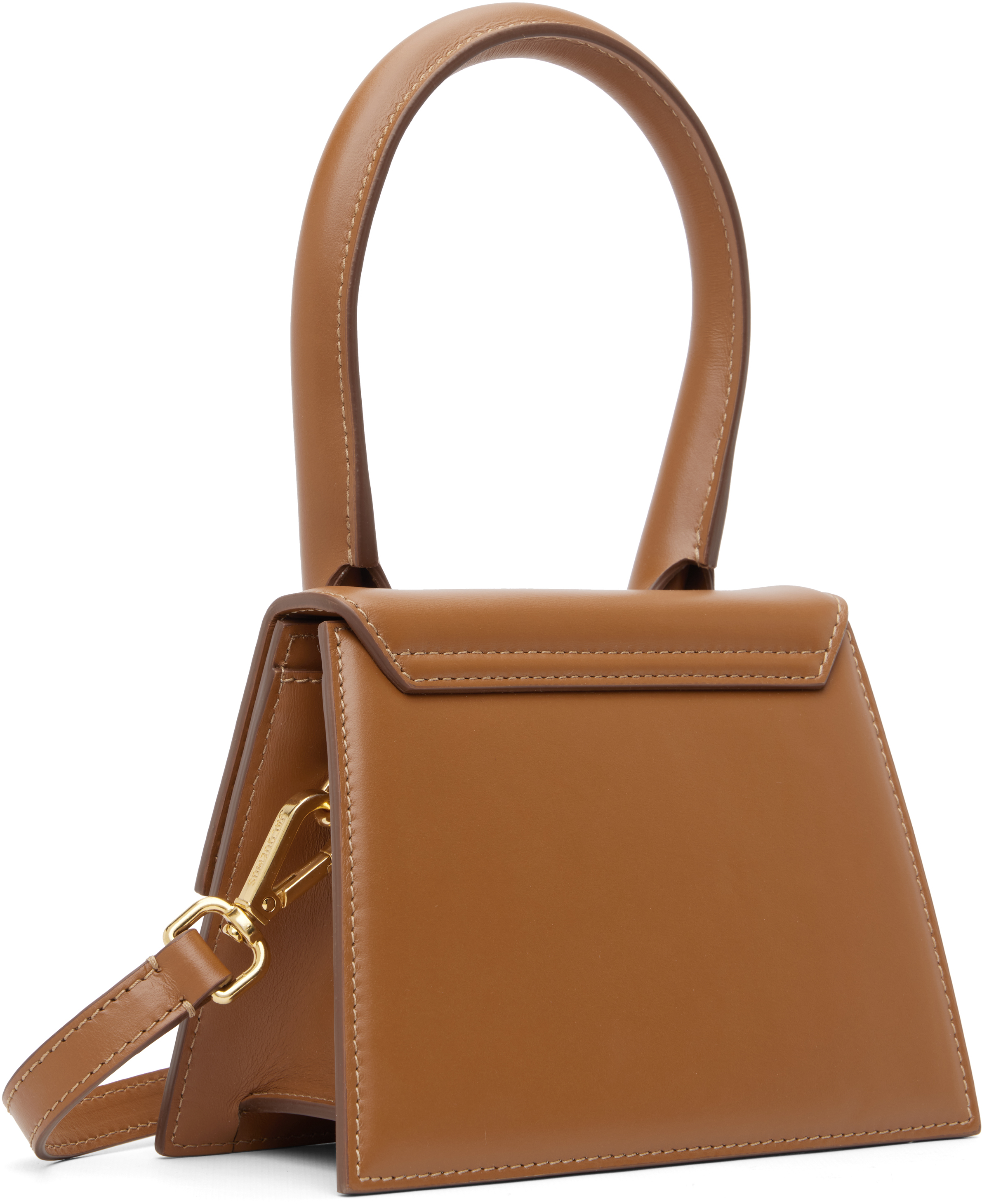 Jacquemus Brown 'the Medium Chiquito' Bag In Brown