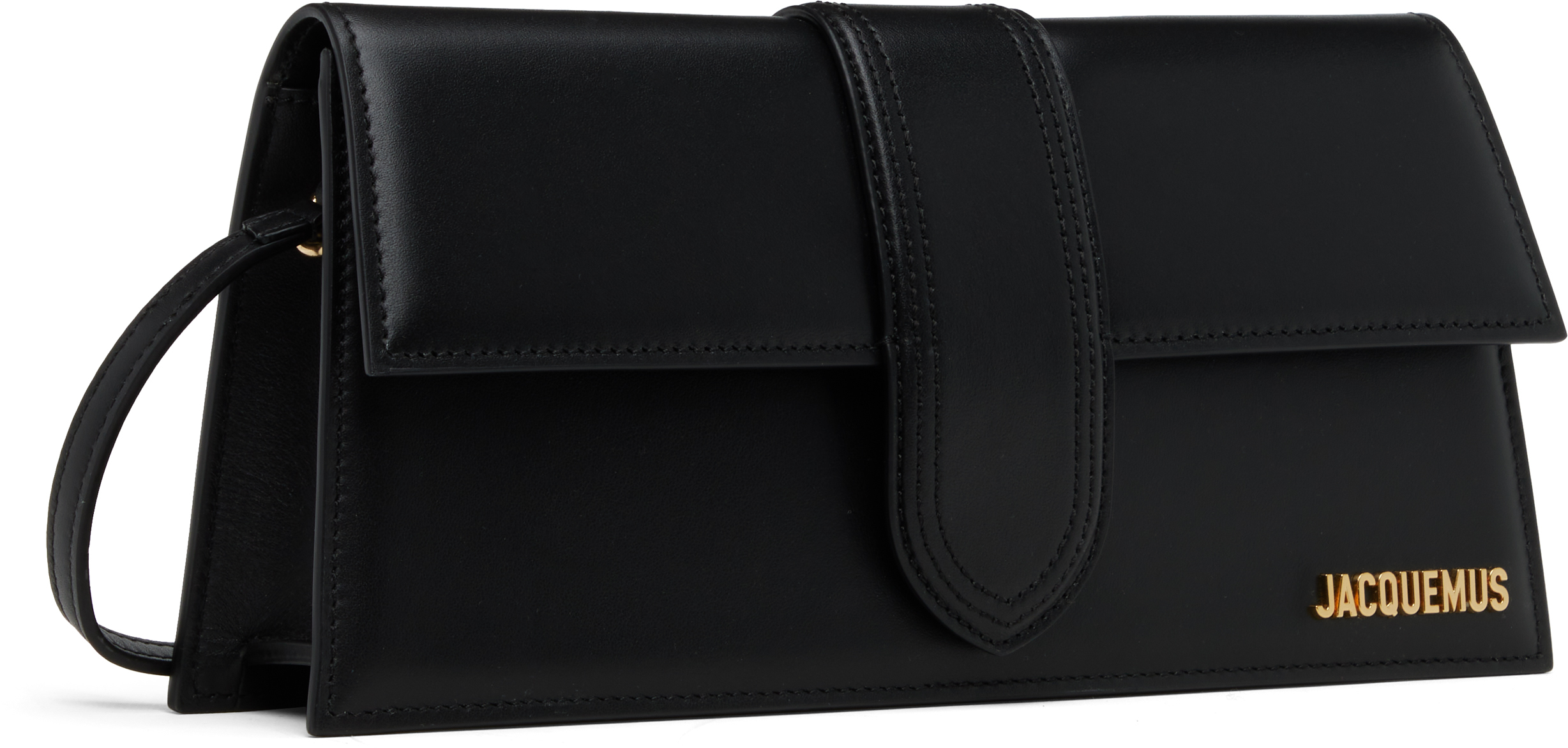 Jacquemus Black Les Classiques 'the Long Bambino' Bag In Black