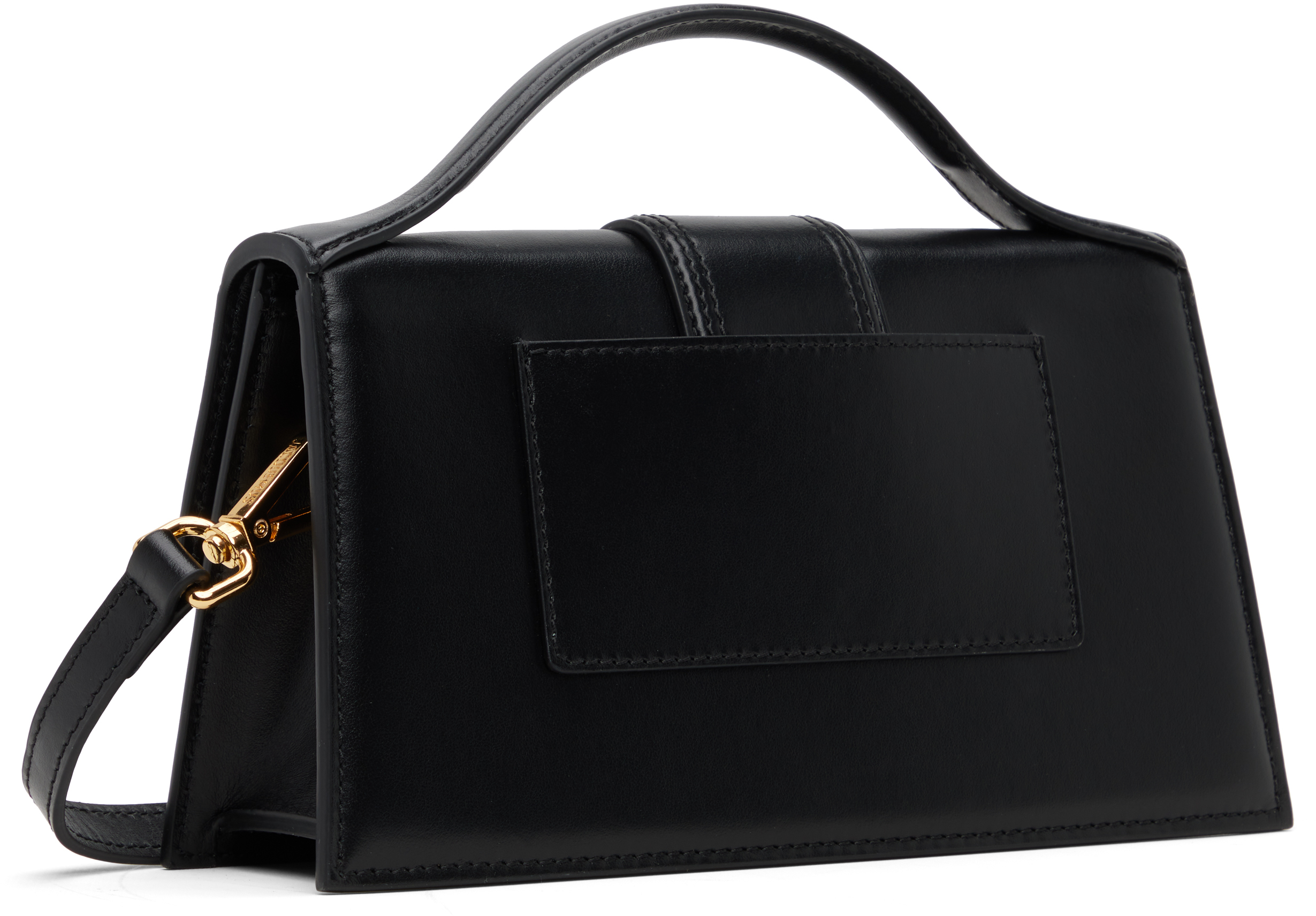 Jacquemus Le Bambino Black Handbag With Removable Shoulder Strap In Leather Woman
