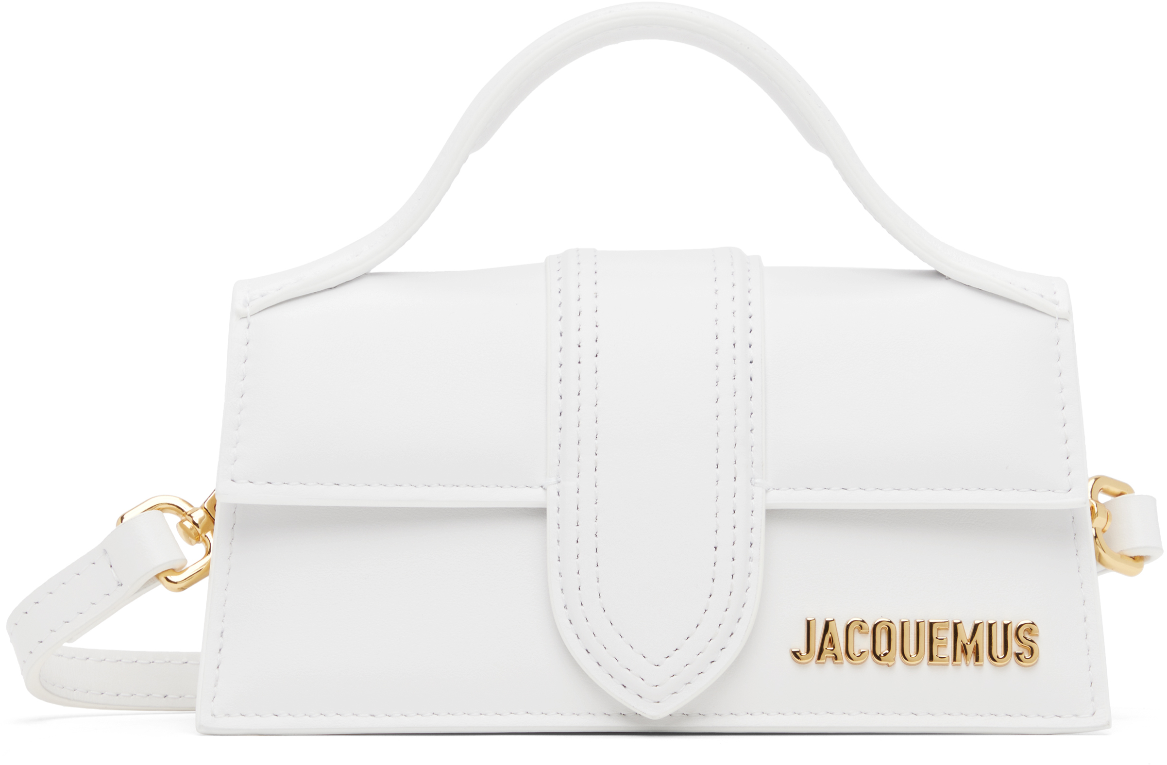 Jacquemus White Les Classiques 'the Bambino' Bag In White