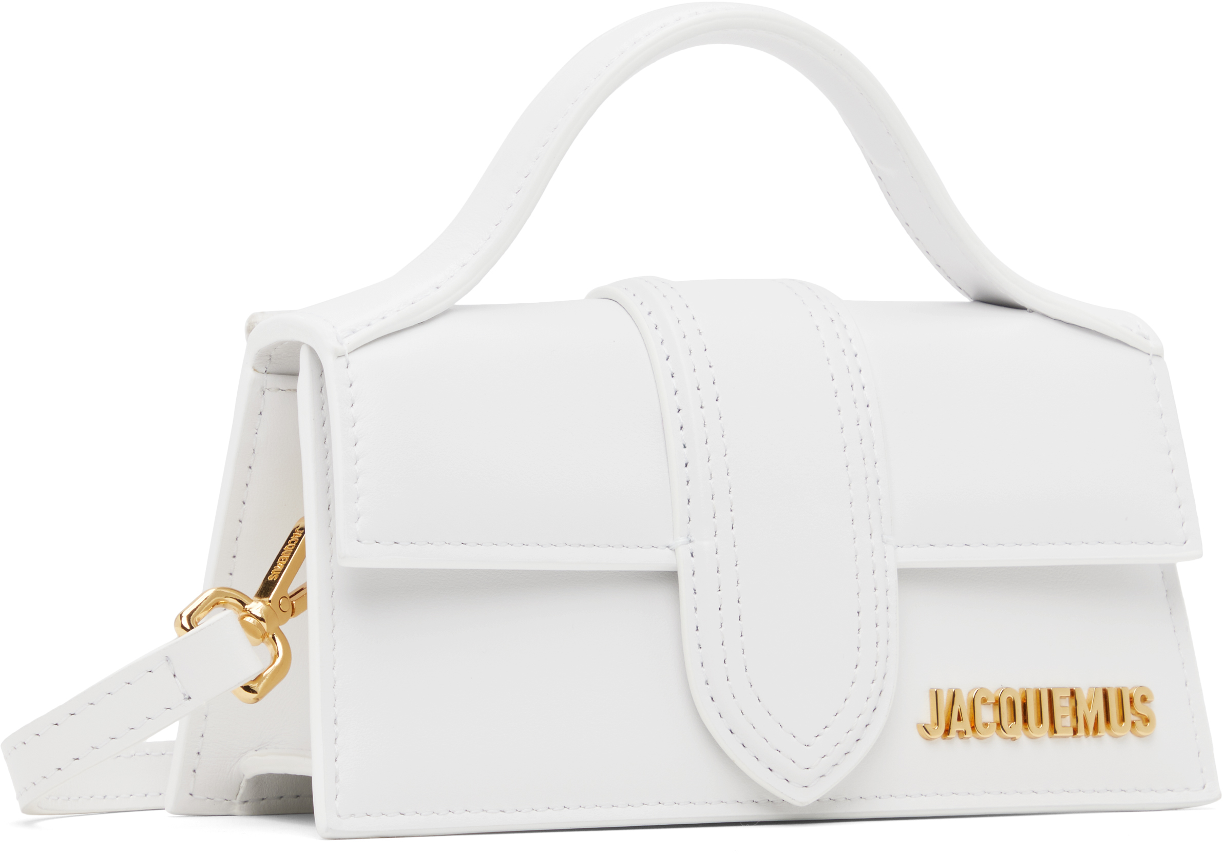 Jacquemus White Les Classiques 'the Bambino' Bag In White