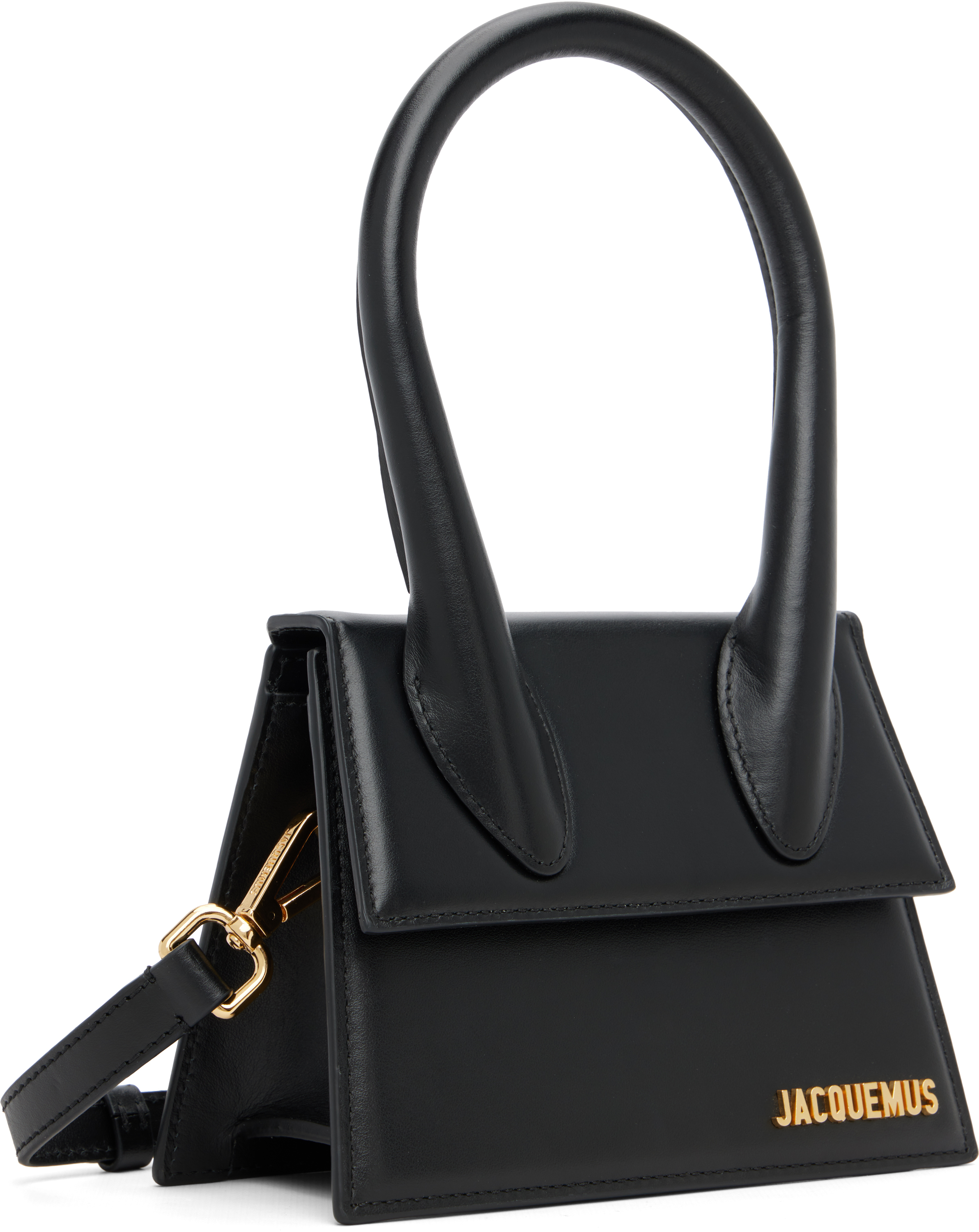 Jacquemus Black Les Classiques 'the Medium Chiquito' Bag In Black