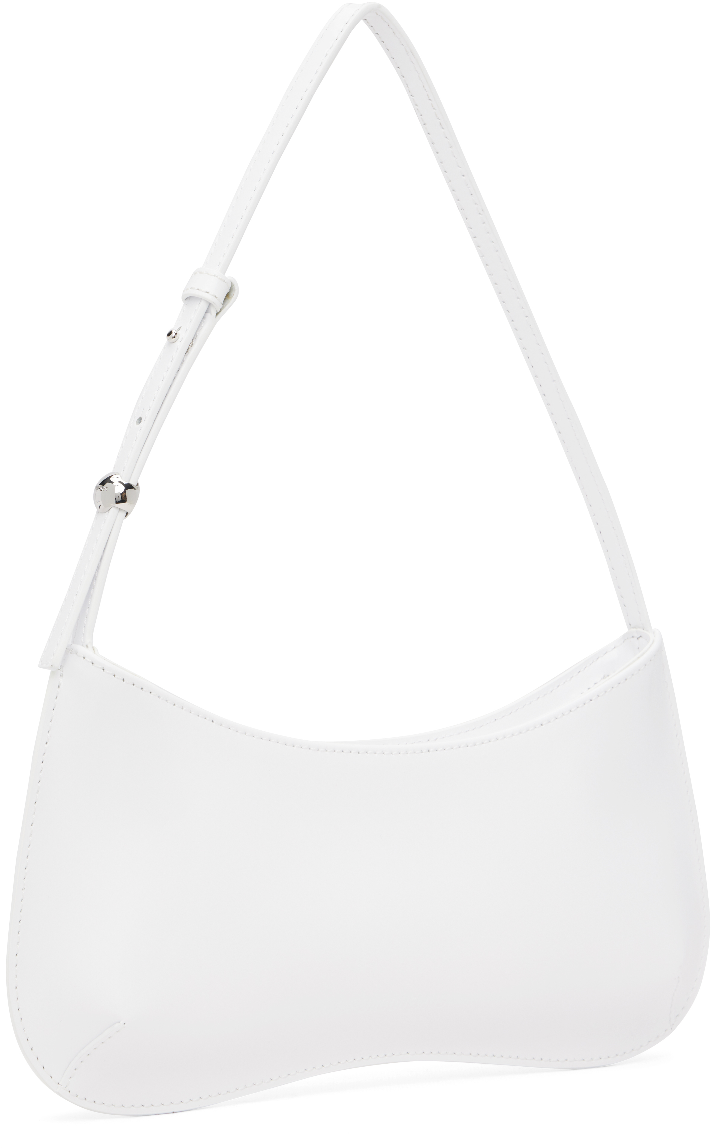 Jacquemus White 'the Bisou' Bag In White