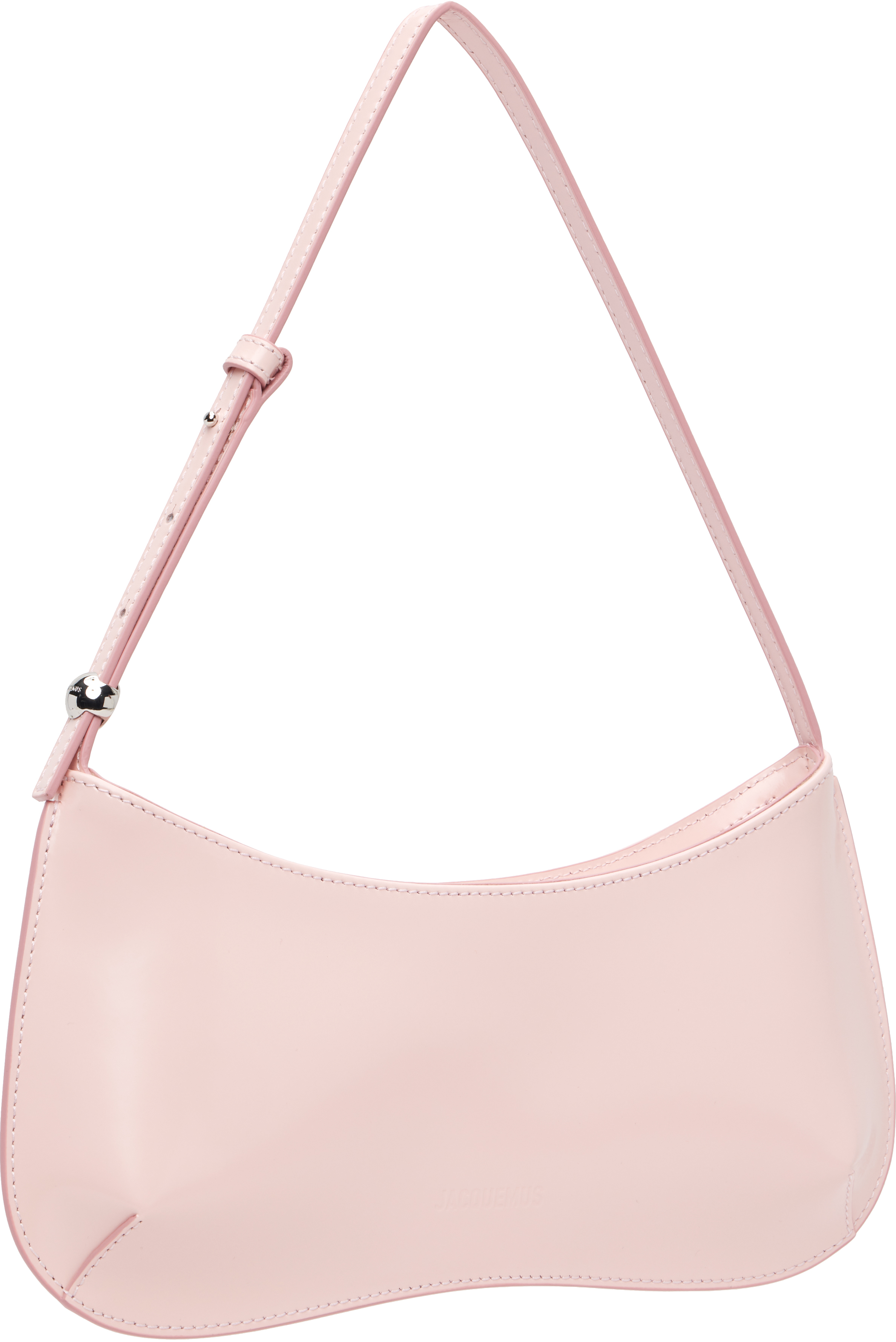 Jacquemus Adjustable Strap Rectangular Shoulder Bag In Pink