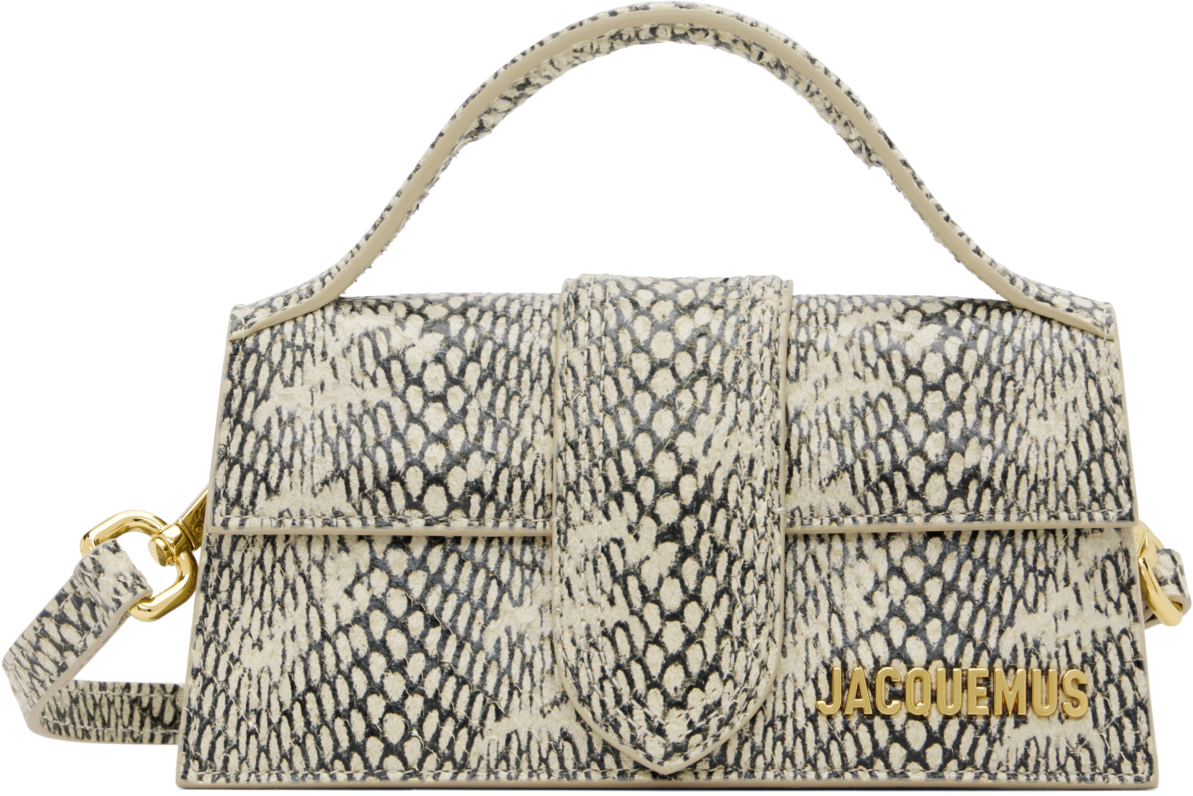 Jacquemus Beige 'the Bambino' Bag In Multi