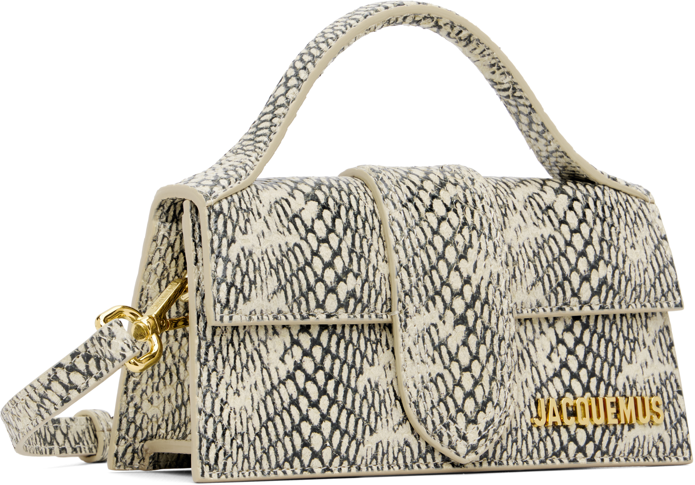 Jacquemus Beige 'the Bambino' Bag In Multi
