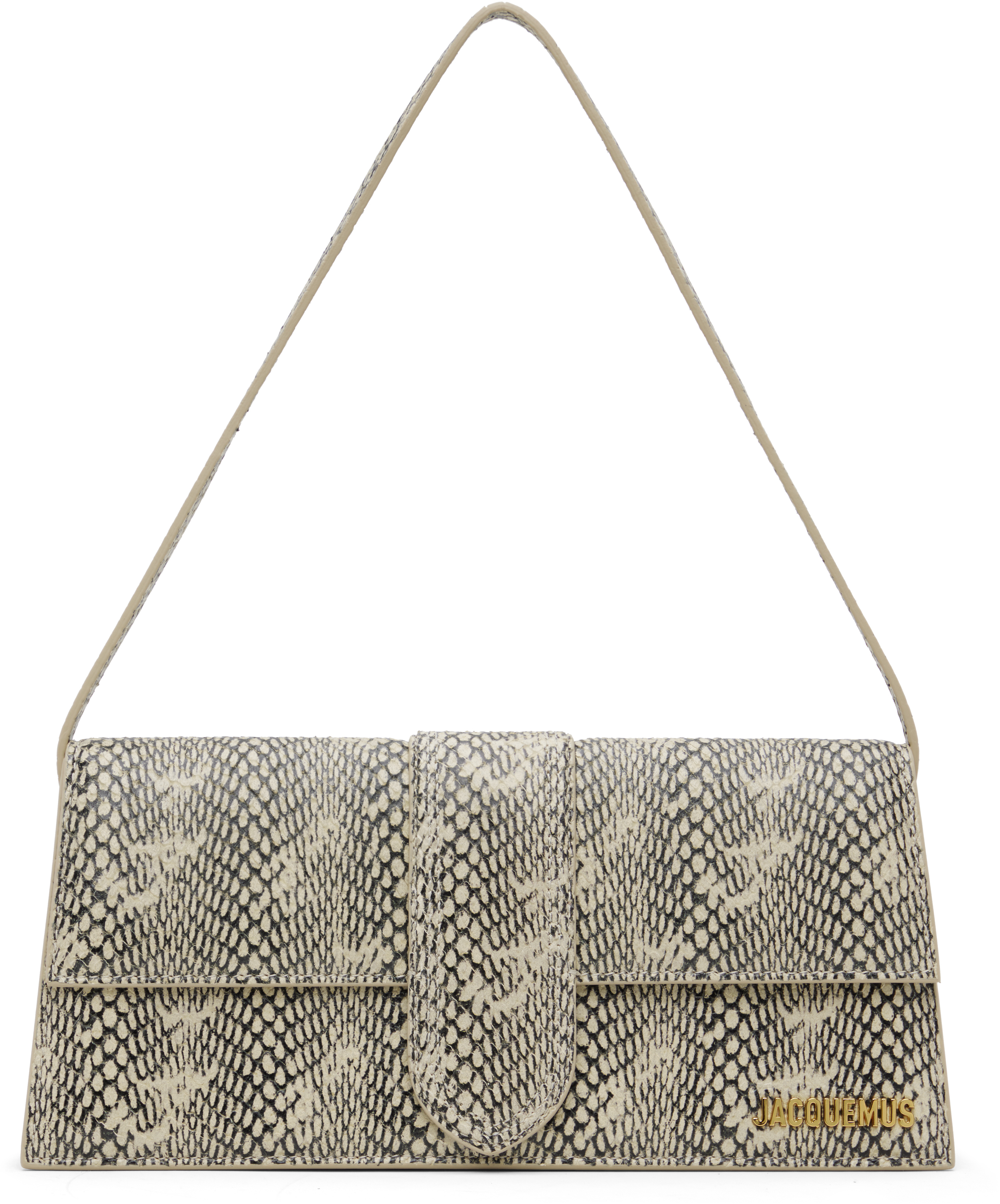 Jacquemus Beige 'the Long Bambino' Bag In Brown